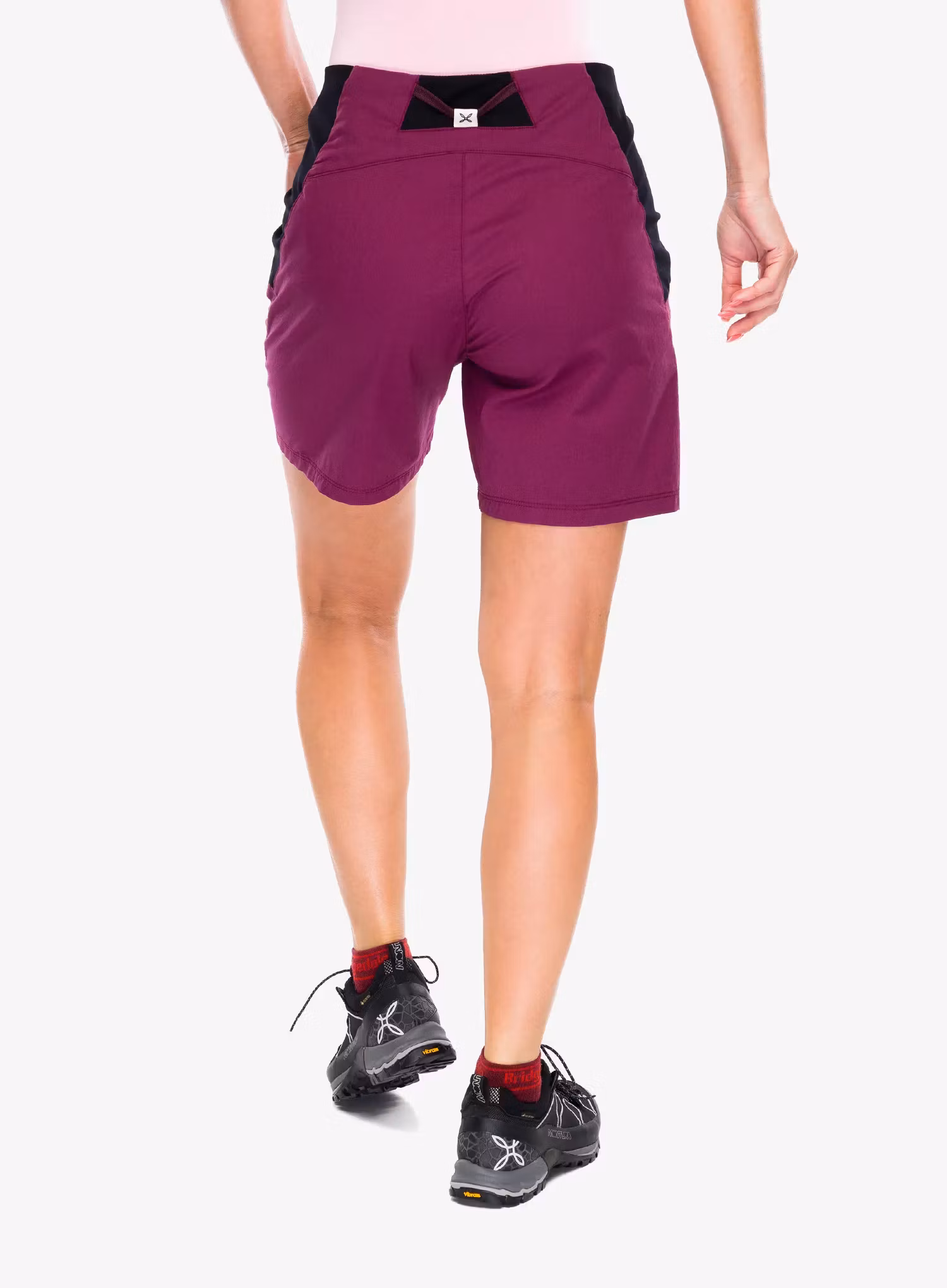 Dámské lezecké kraťasy Montura Guna Shorts - faded wine red 