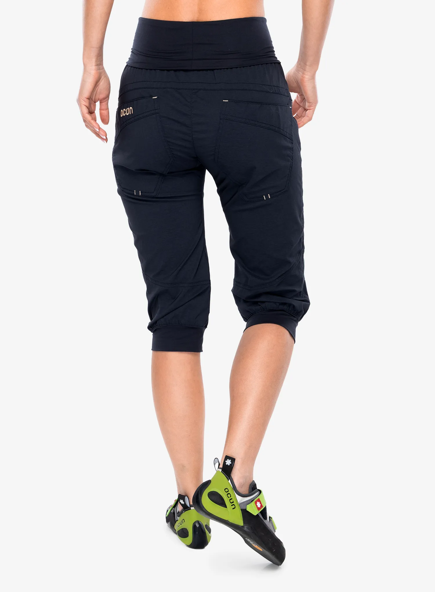 Dámské lezecké kraťasy Ocun Noya Eco Shorts - anthracite dark navy
