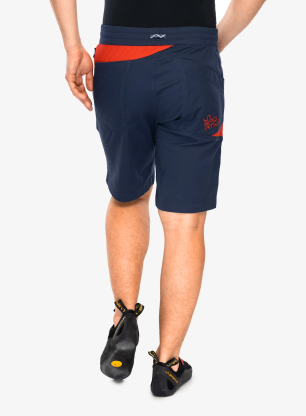Lezecké kraťasy La Sportiva Bolt Shorts - night sky/mountain red