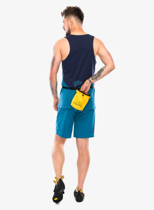 Lezecké kraťasy La Sportiva Comp Short - lake/night sky