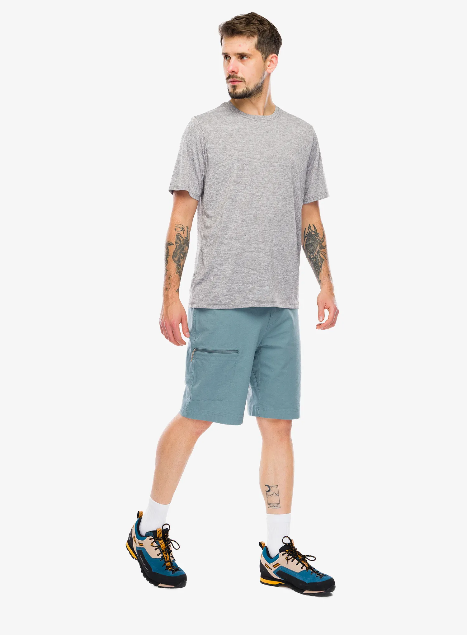 Lezecké kraťasy Patagonia Venga Rock Shorts - blue sage