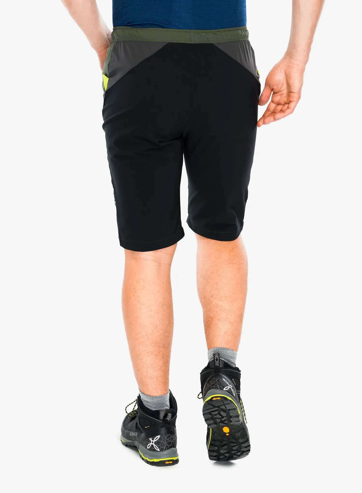 Lezecké kraťasy Montura Spitze Bermuda - sage green/lime green