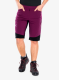 Lezecké kraťasy Montura Spitze Bermuda - wine red/sunny lime