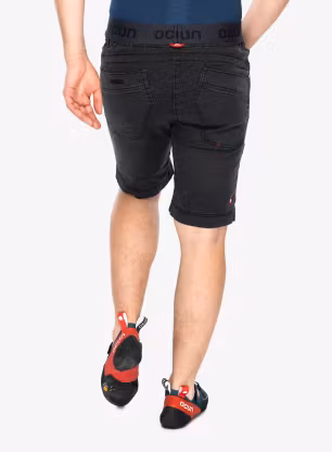 Lezecké kraťasy Ocun Mánia Jeans Organic Shorts - black