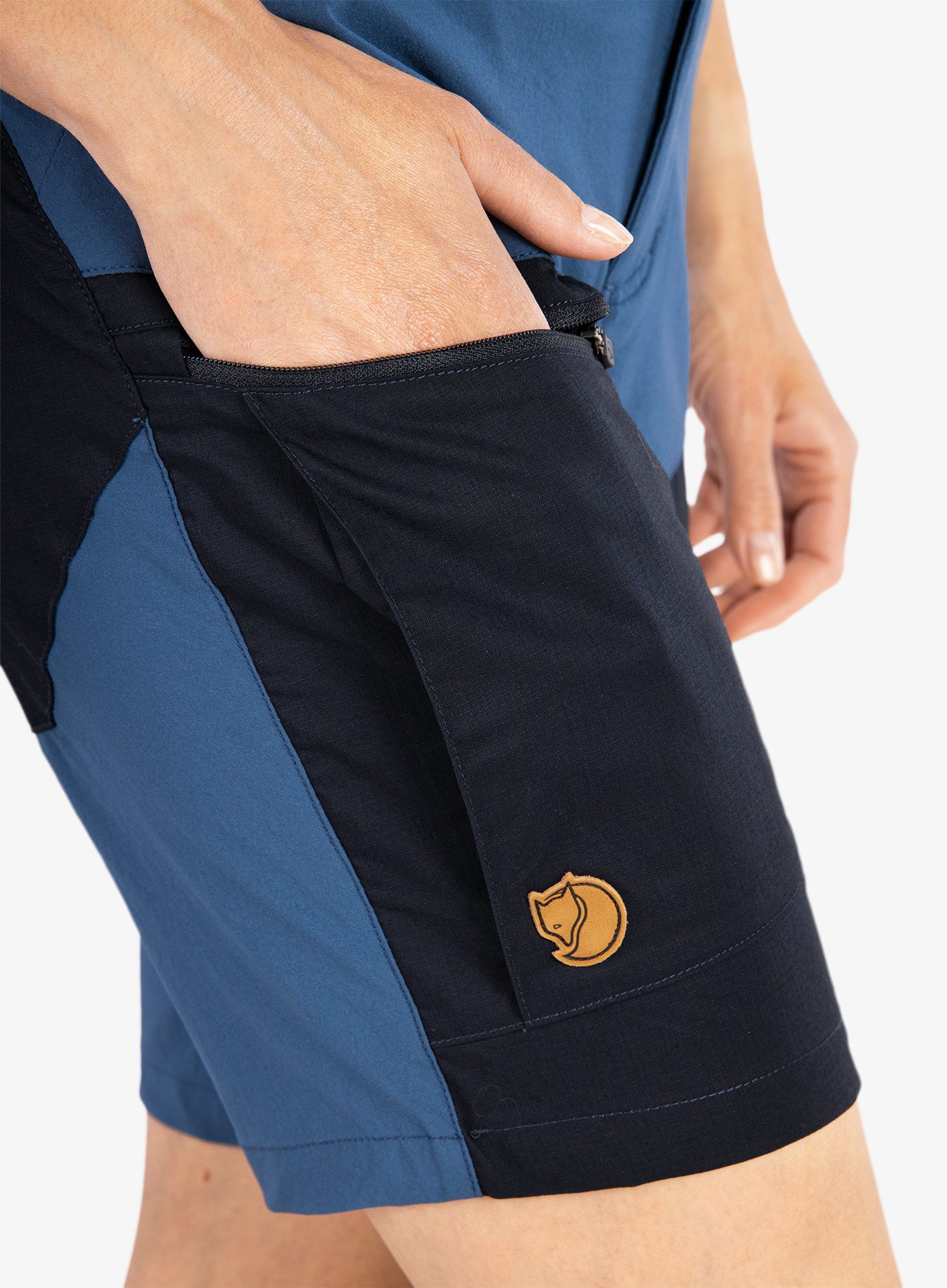 Dámské kraťasy Fjallraven Abisko Midsummer Shorts - indigo blue/navy