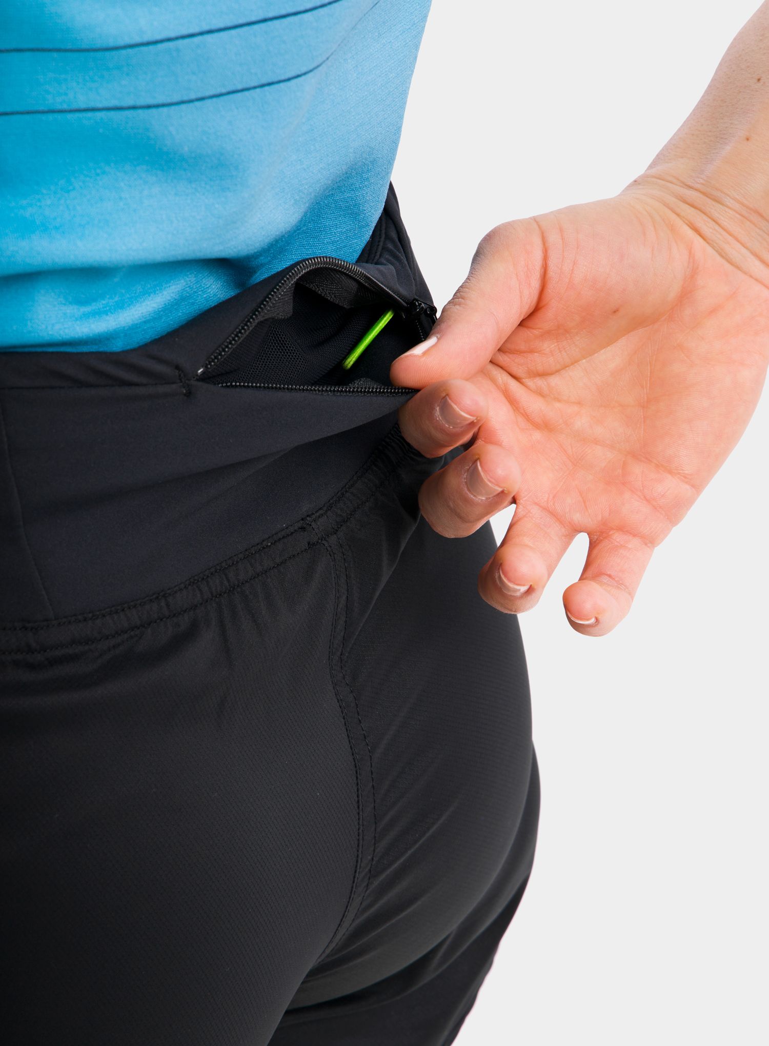 Dámské kraťasy Inov-8 Race Elite 4 Trail Short - black