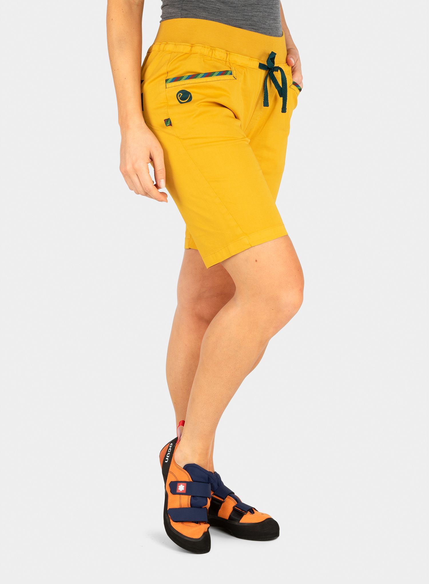Lezecké kraťasy Edelrid Glory Shorts II - golden yellow