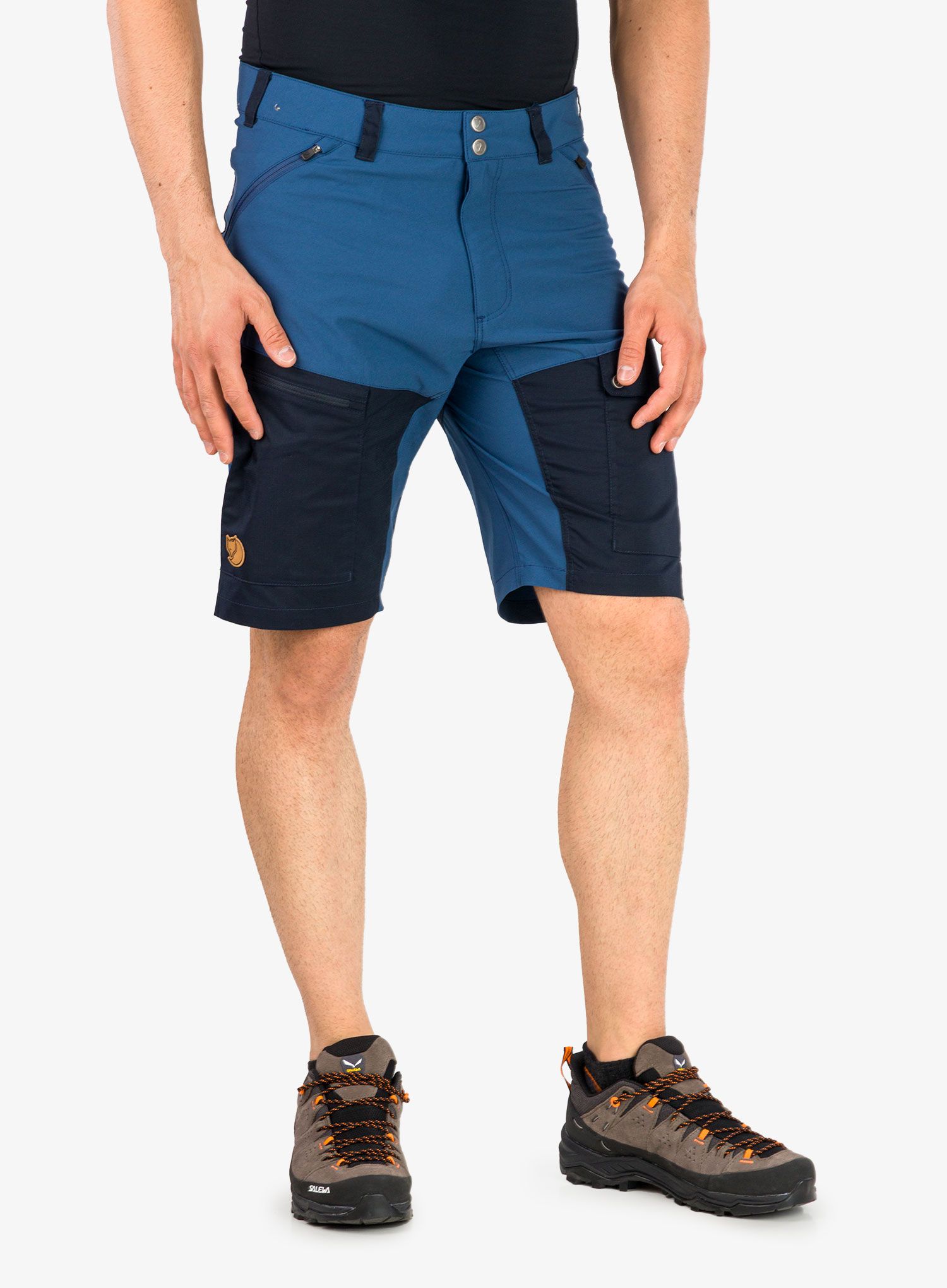 Kraťasy Fjallraven Abisko Midsummer Shorts - indigo blue/dark navy