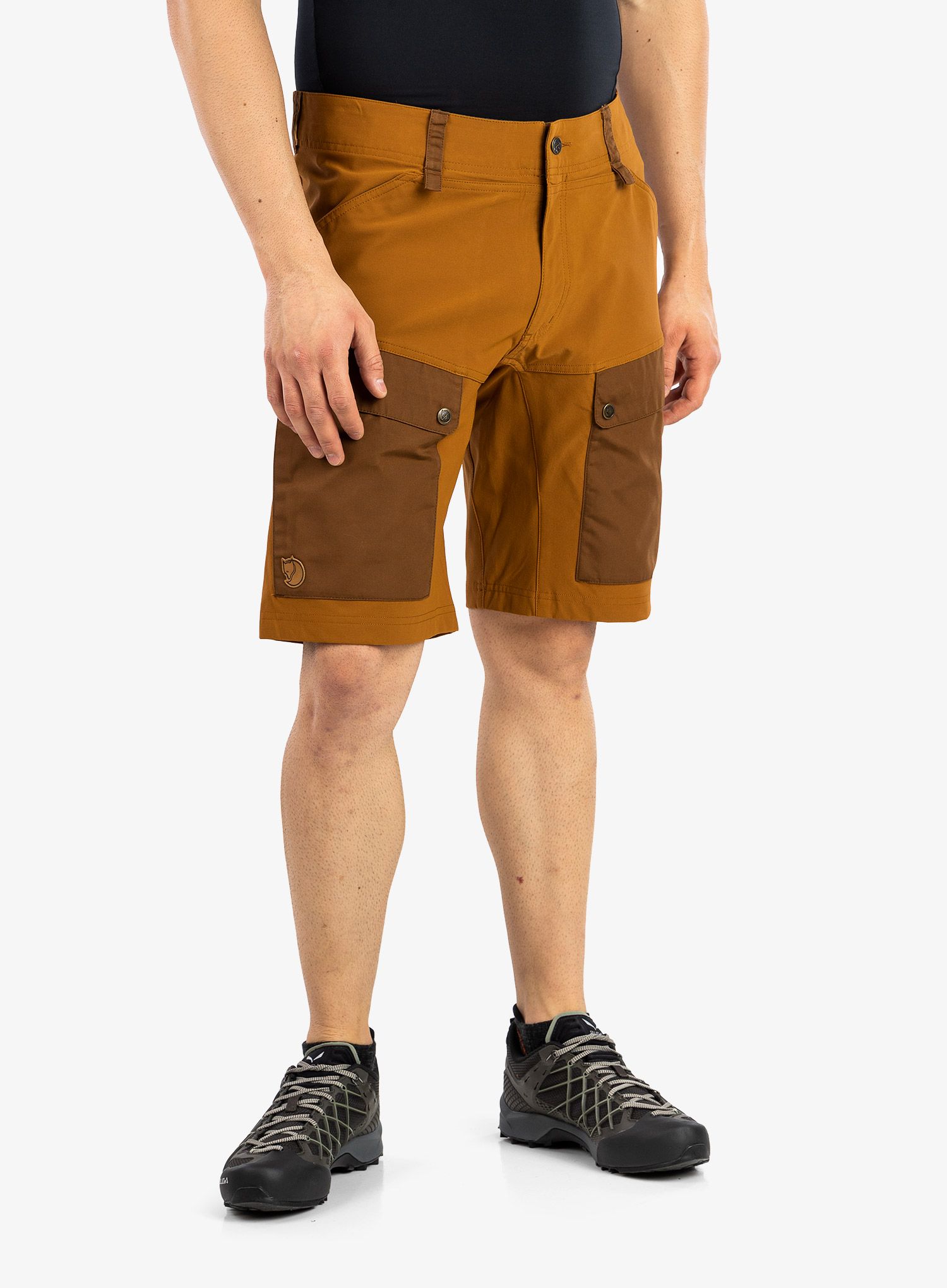 Kraťasy Fjallraven Keb Shorts - timber brown/chestnut