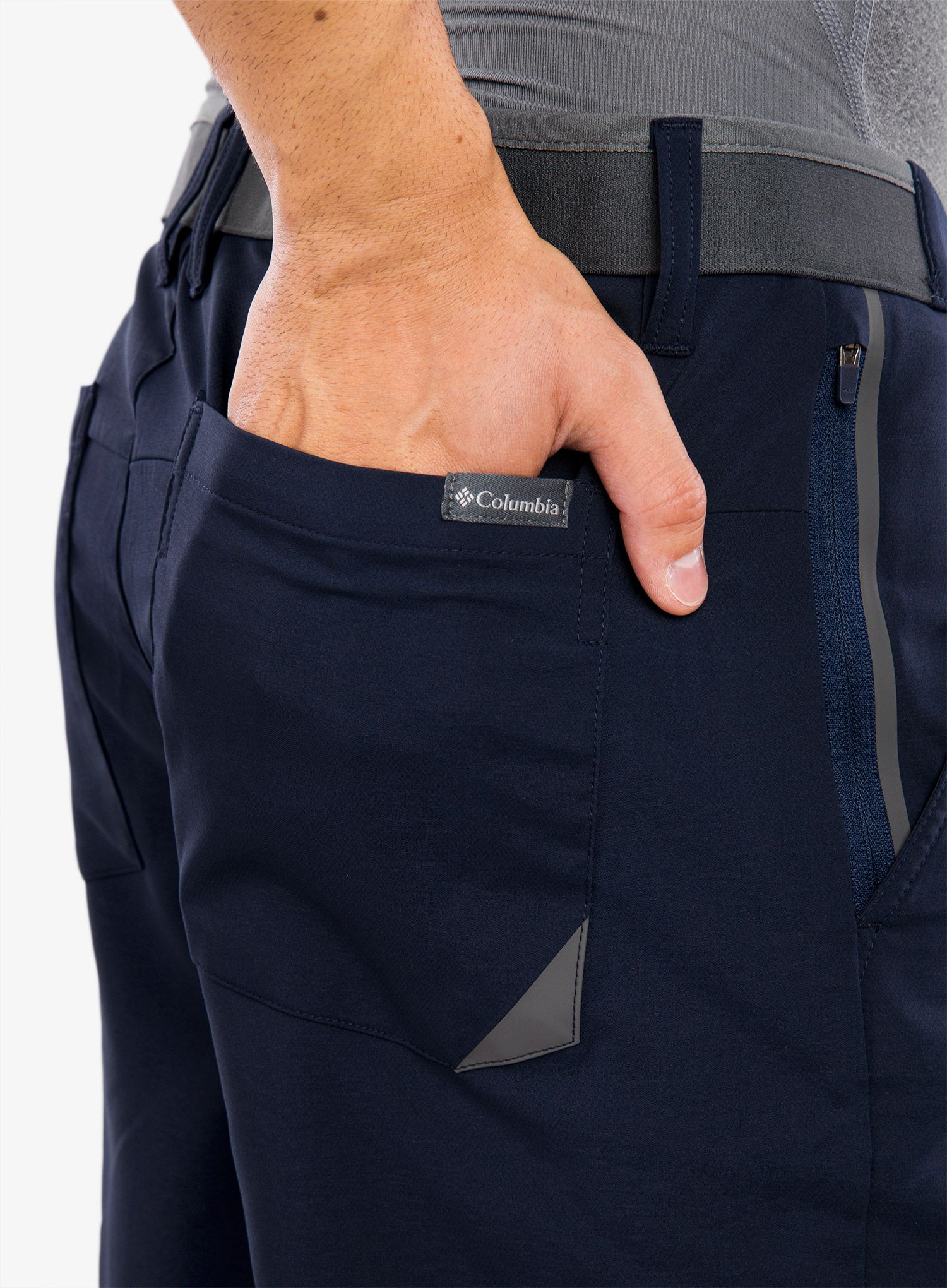 Turistické kraťasy Columbia Tech Trail Short - col.navy