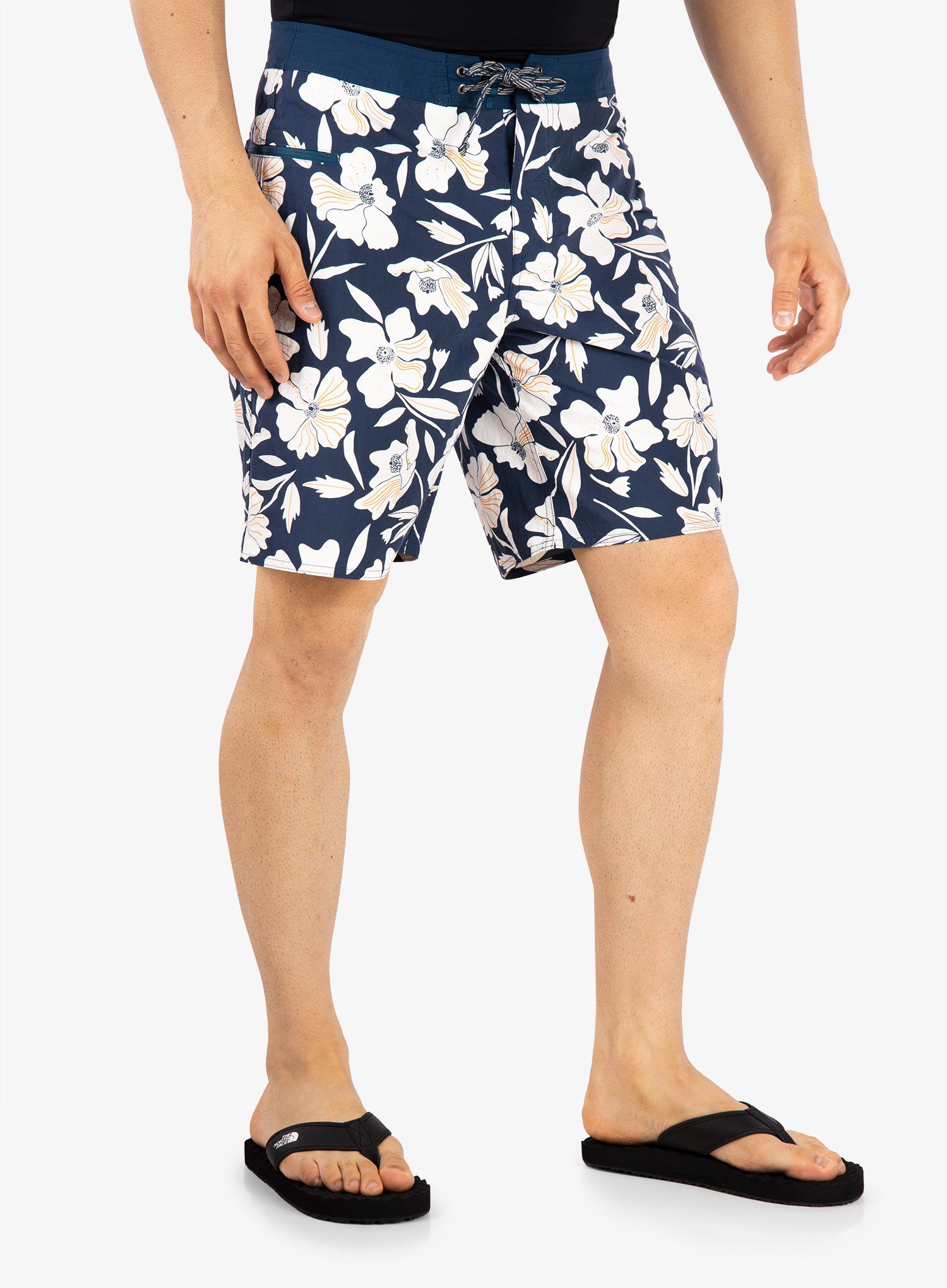 Kraťasy Patagonia Wavefarer Boardshorts - oak st/blue