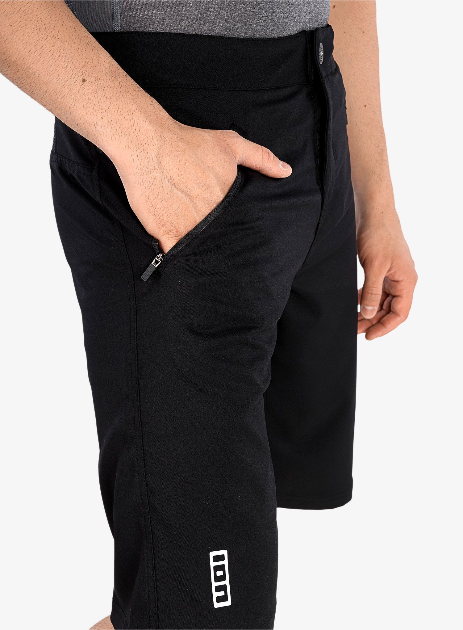 Cyklo kraťasy ION Logo - black