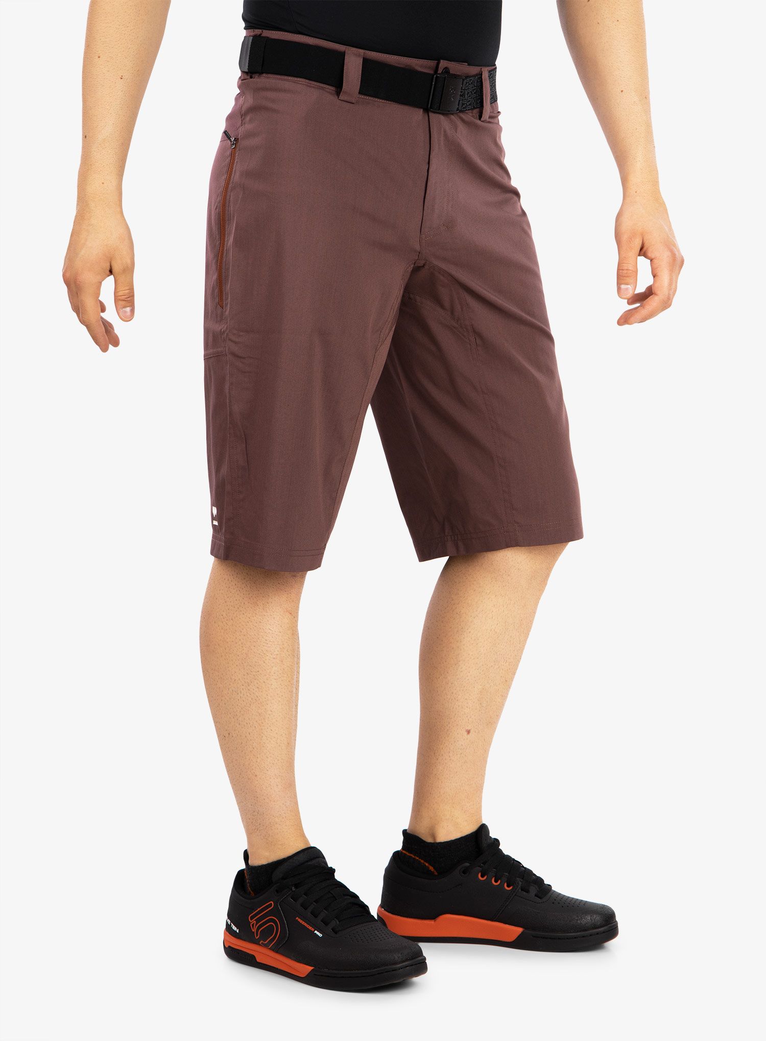 Cyklistické kraťasy Mons Royale Virage Bike Shorts - dark chocolate