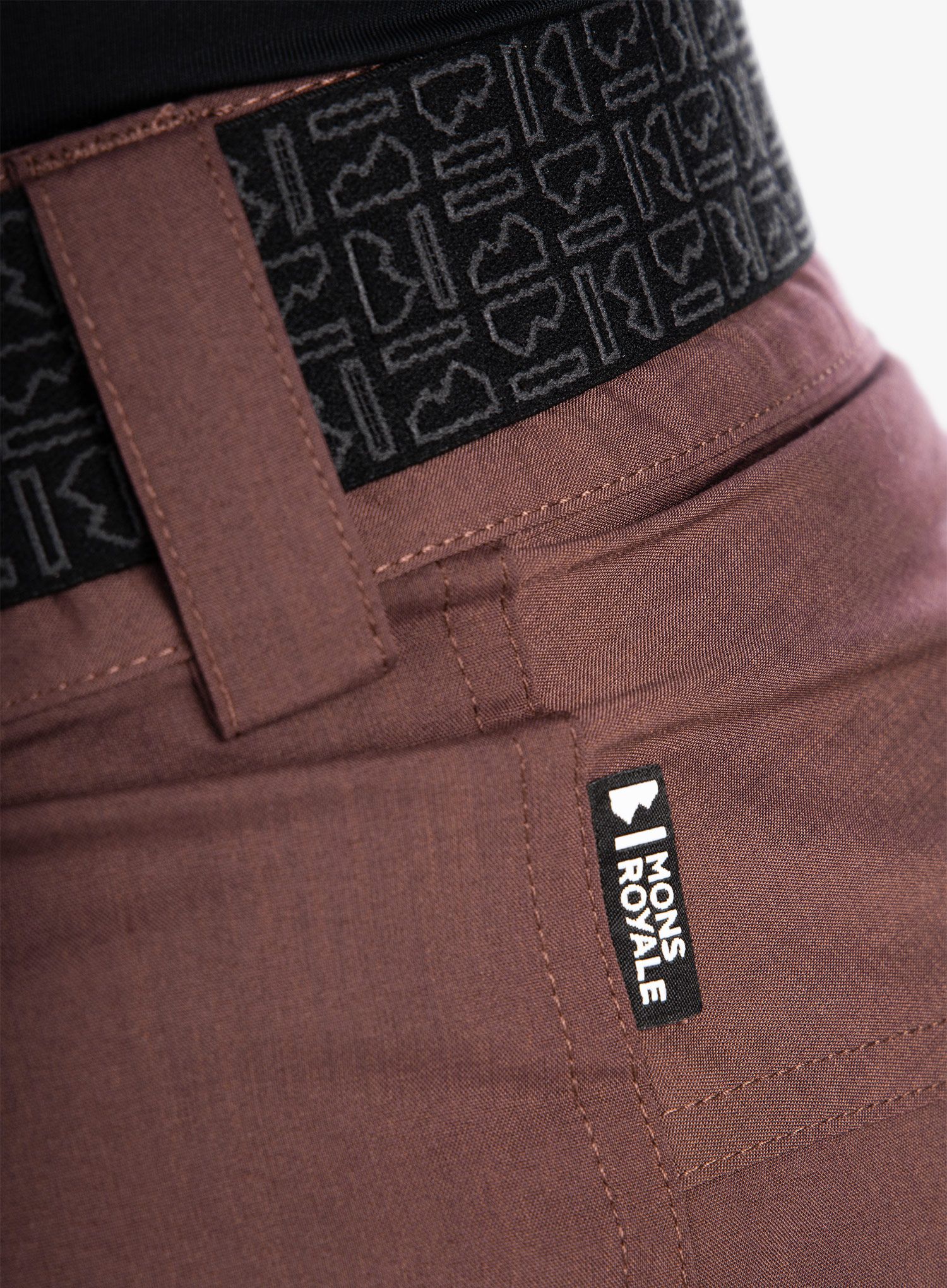 Cyklistické kraťasy Mons Royale Virage Bike Shorts - dark chocolate