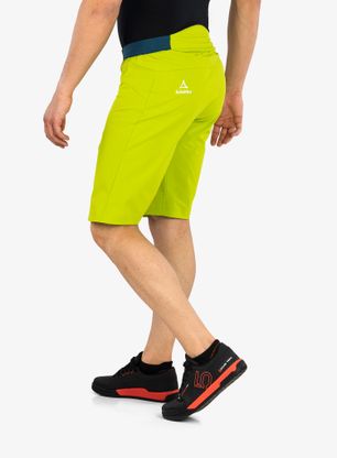 Cyklistické kraťasy Schoffel Shorts Mellow Trail - lime green