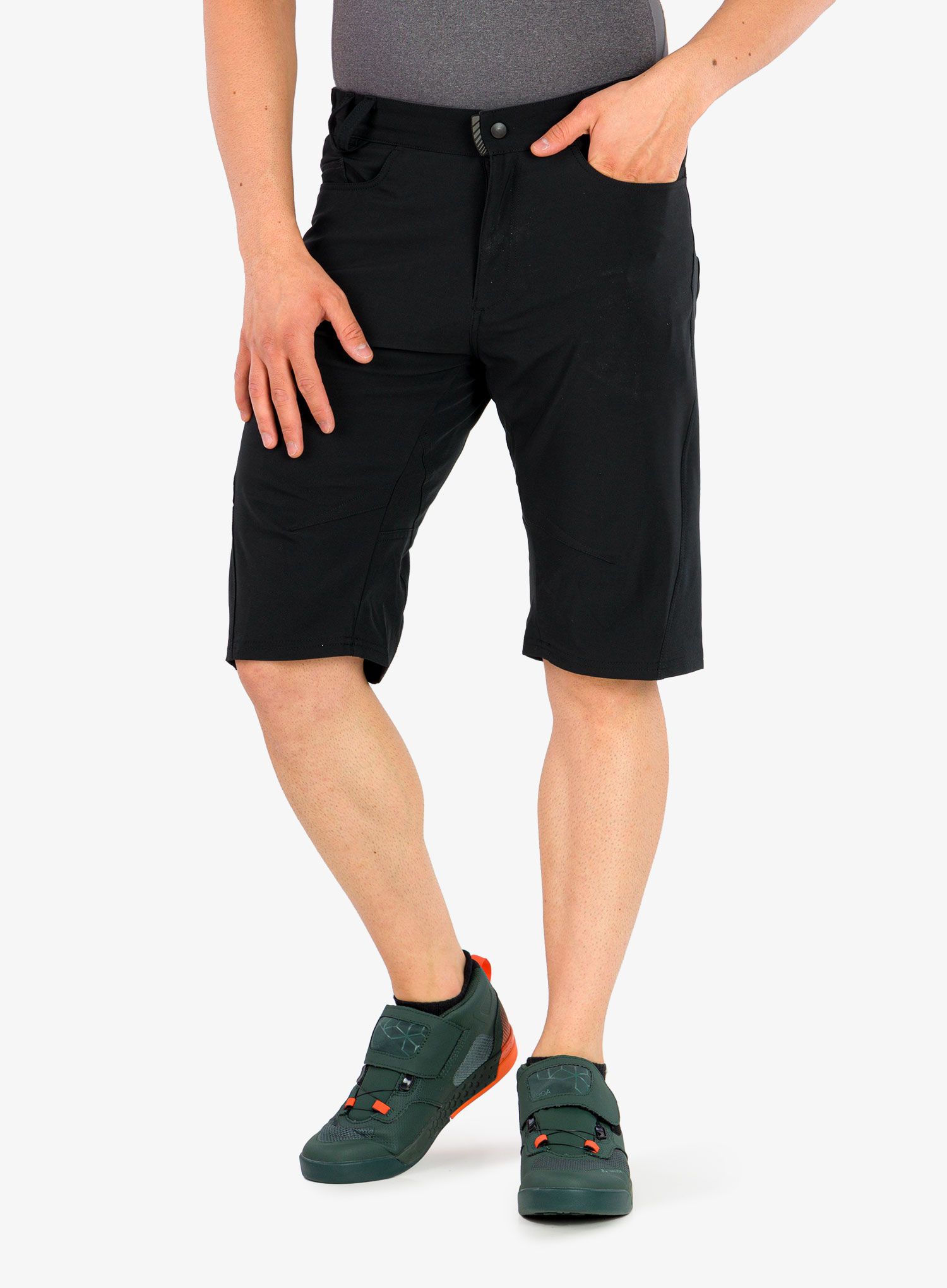 Cyklistické kraťasy s vložkou Sensor Charger Cycling Shorts - black