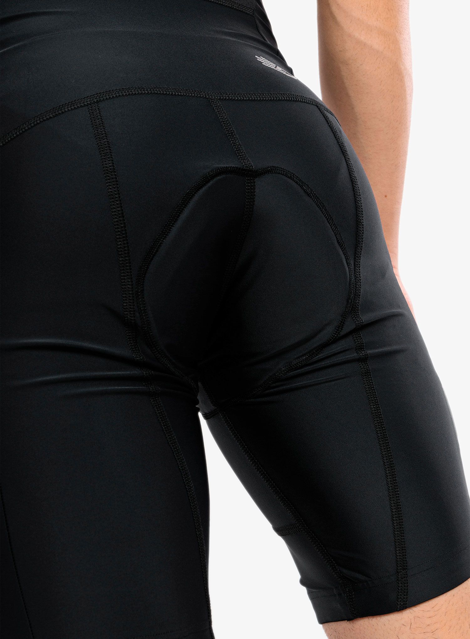 Cyklistické kraťasy s vložkou Sensor Entry Bib Cycling Shorts - black