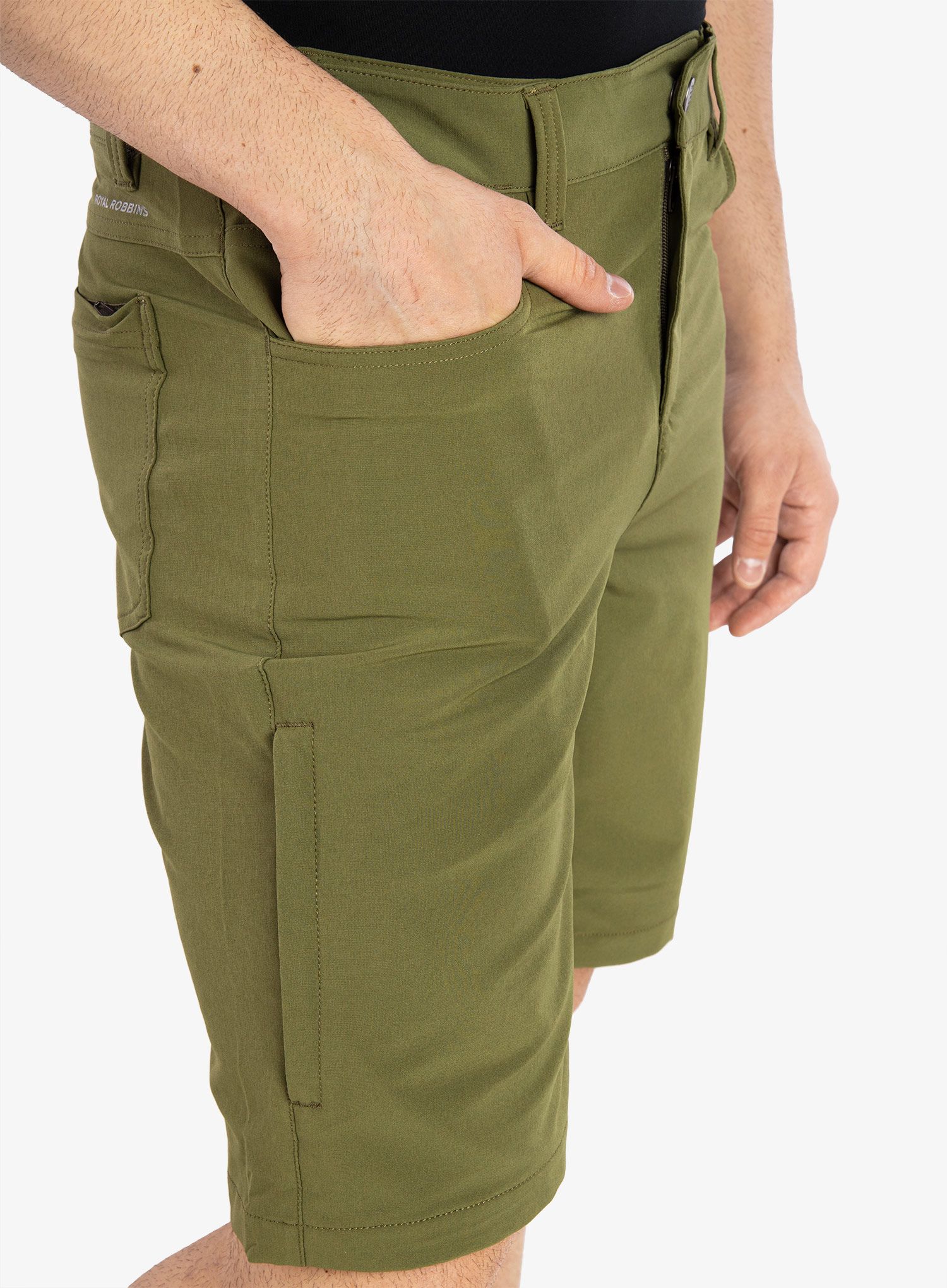 Kraťasy Royal Robbins Alpine MTN Pro Short - winter moss