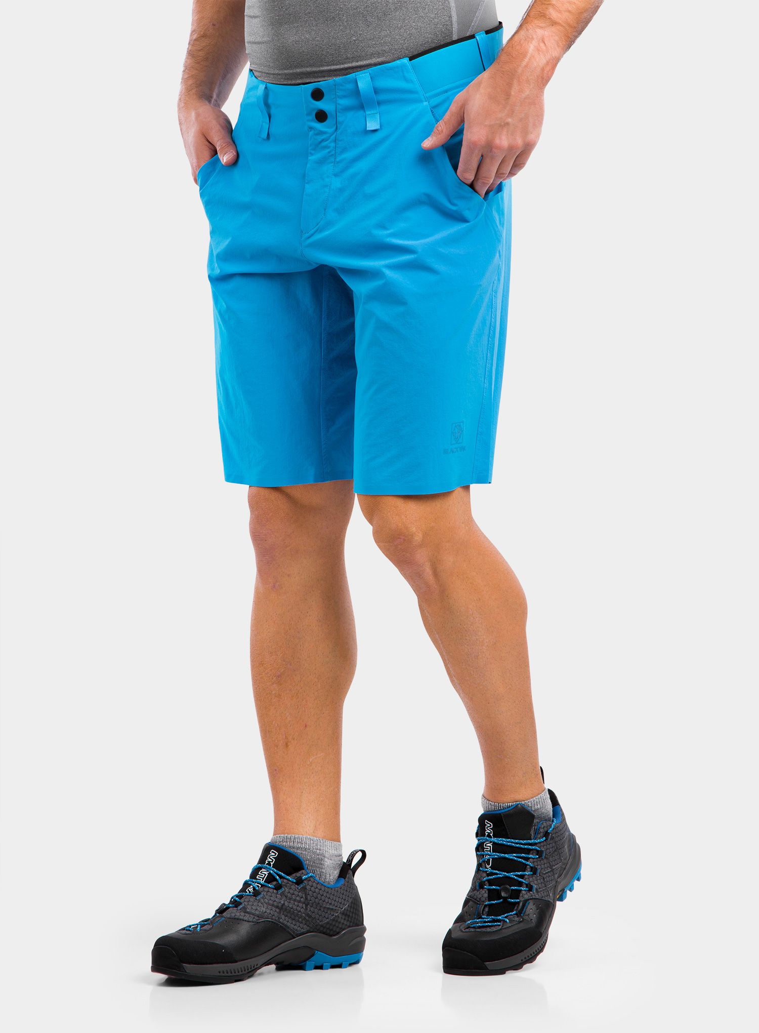 Trekové kraťasy BlackYak Boran Shorts - ibiza blue