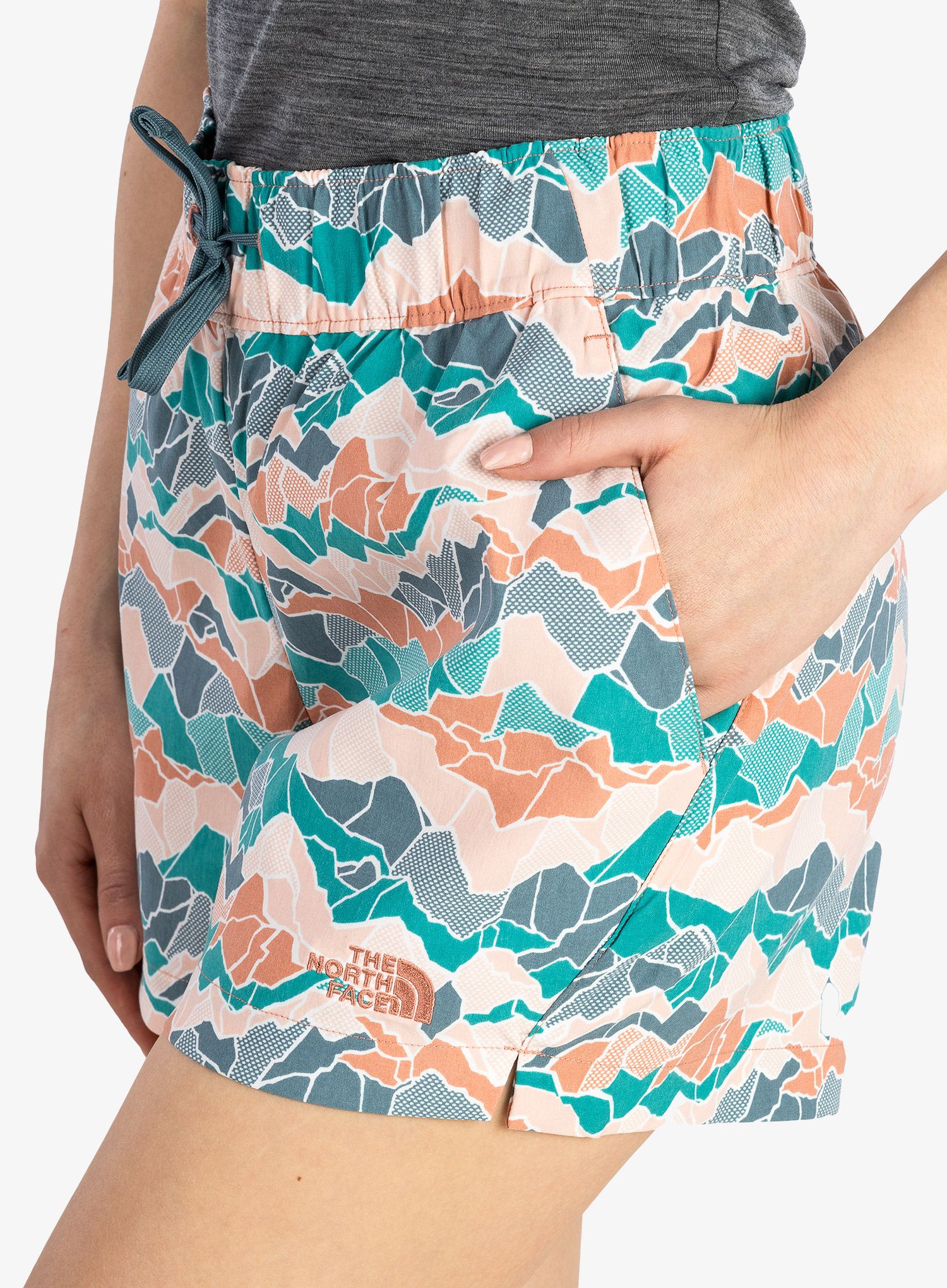 Dámské turistické kraťasy The North Face Printed Class V Short - mt