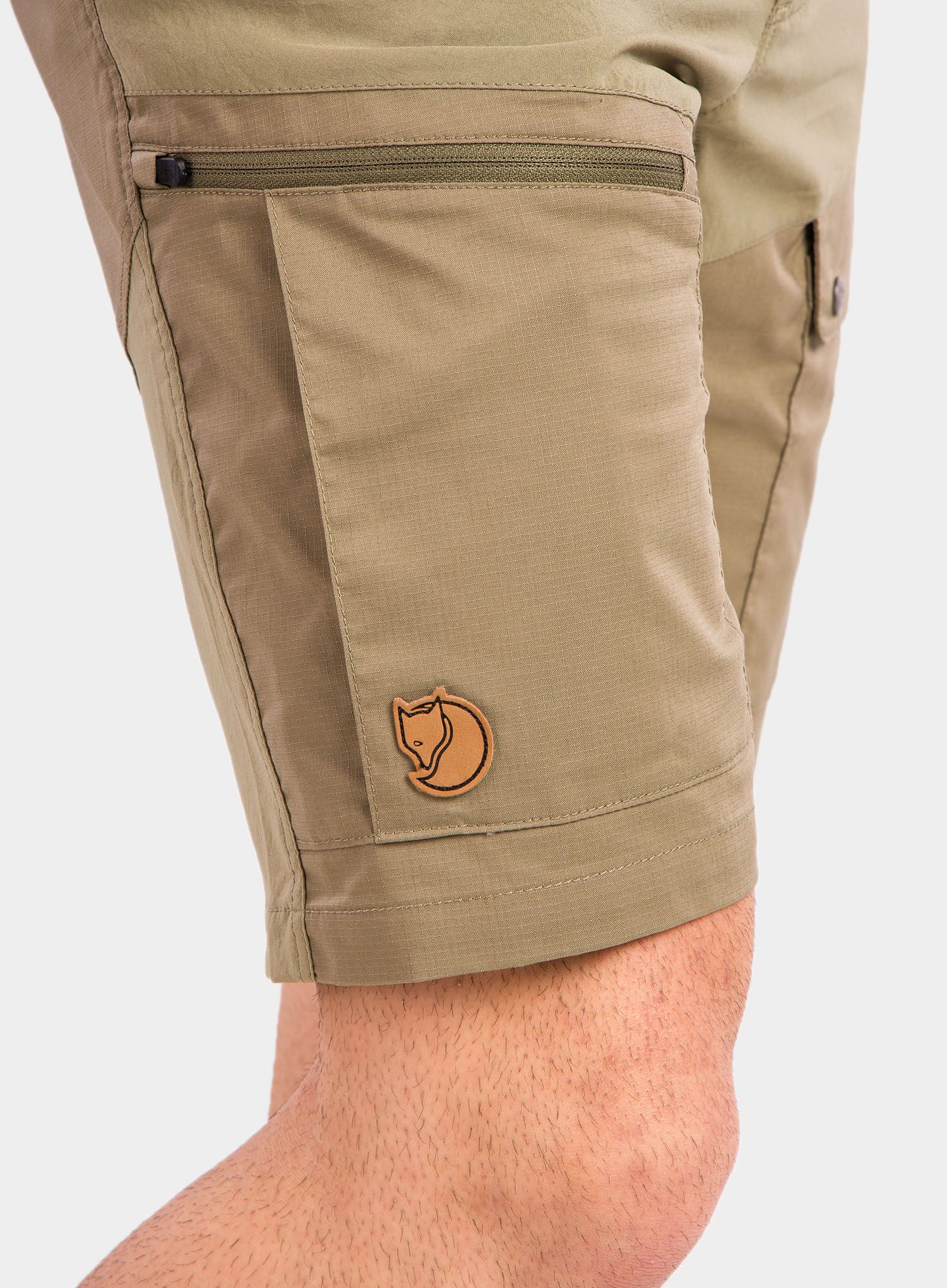 Turistické kraťasy Fjallraven Abisko Midsummer Shorts - savanna/oliv