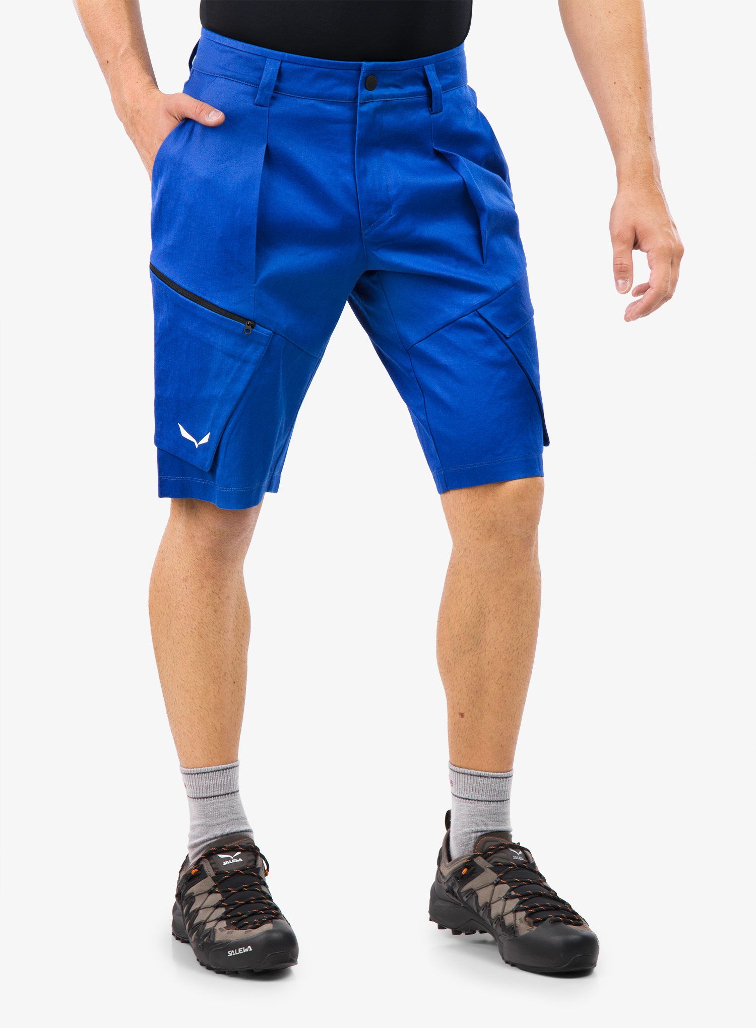 Turistické kraťasy Salewa Puez Hemp Cargo Shorts - electric