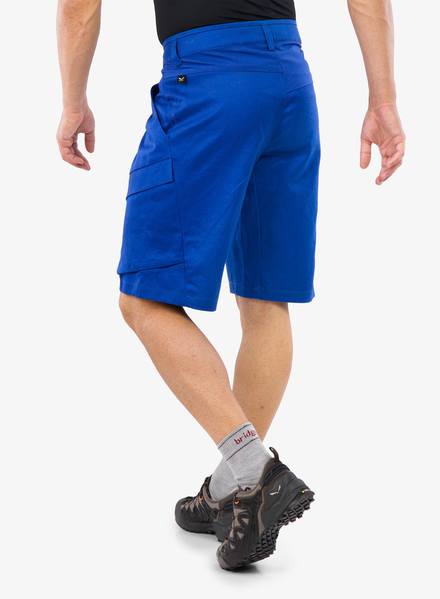 Turistické kraťasy Salewa Puez Hemp Cargo Shorts - electric