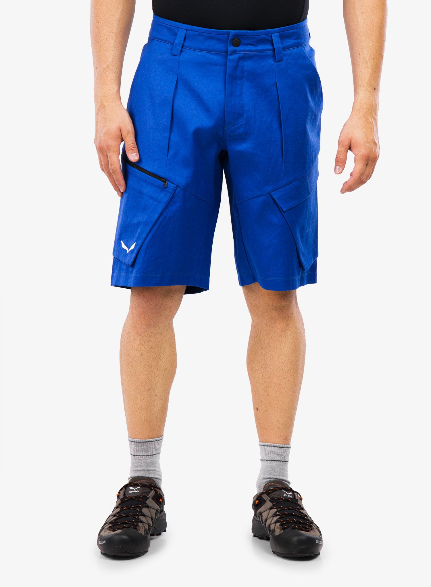 Turistické kraťasy Salewa Puez Hemp Cargo Shorts - electric