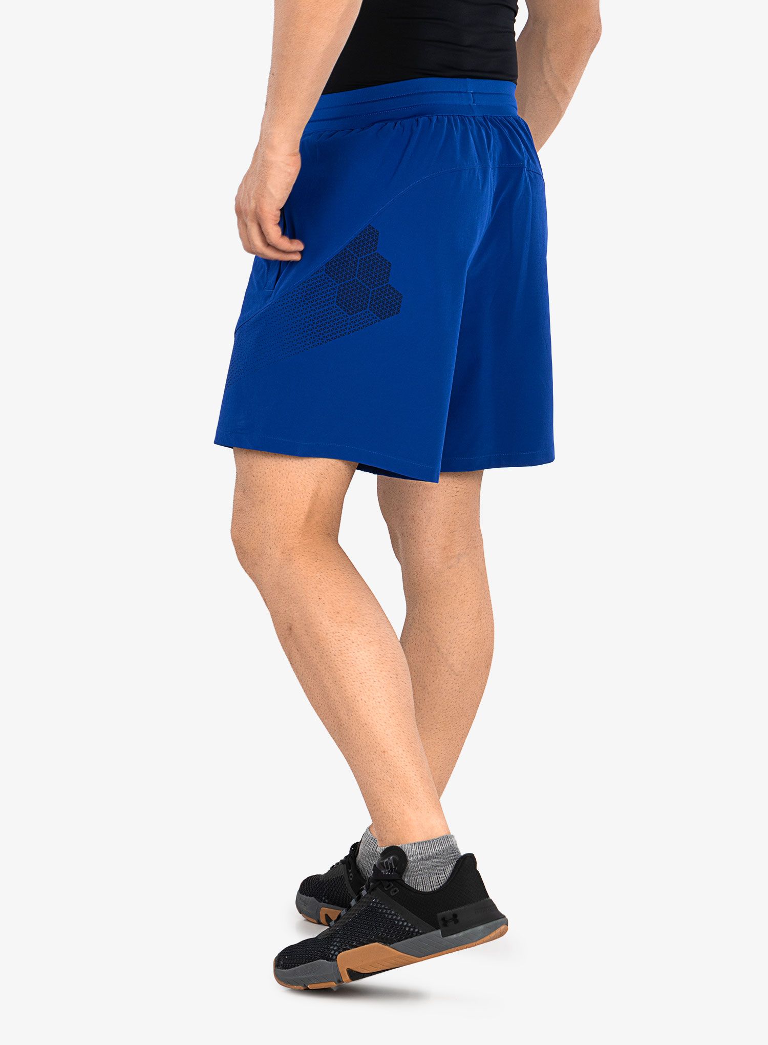 Kraťasy Under Armour ArmourPrint Woven Shorts - royal/white