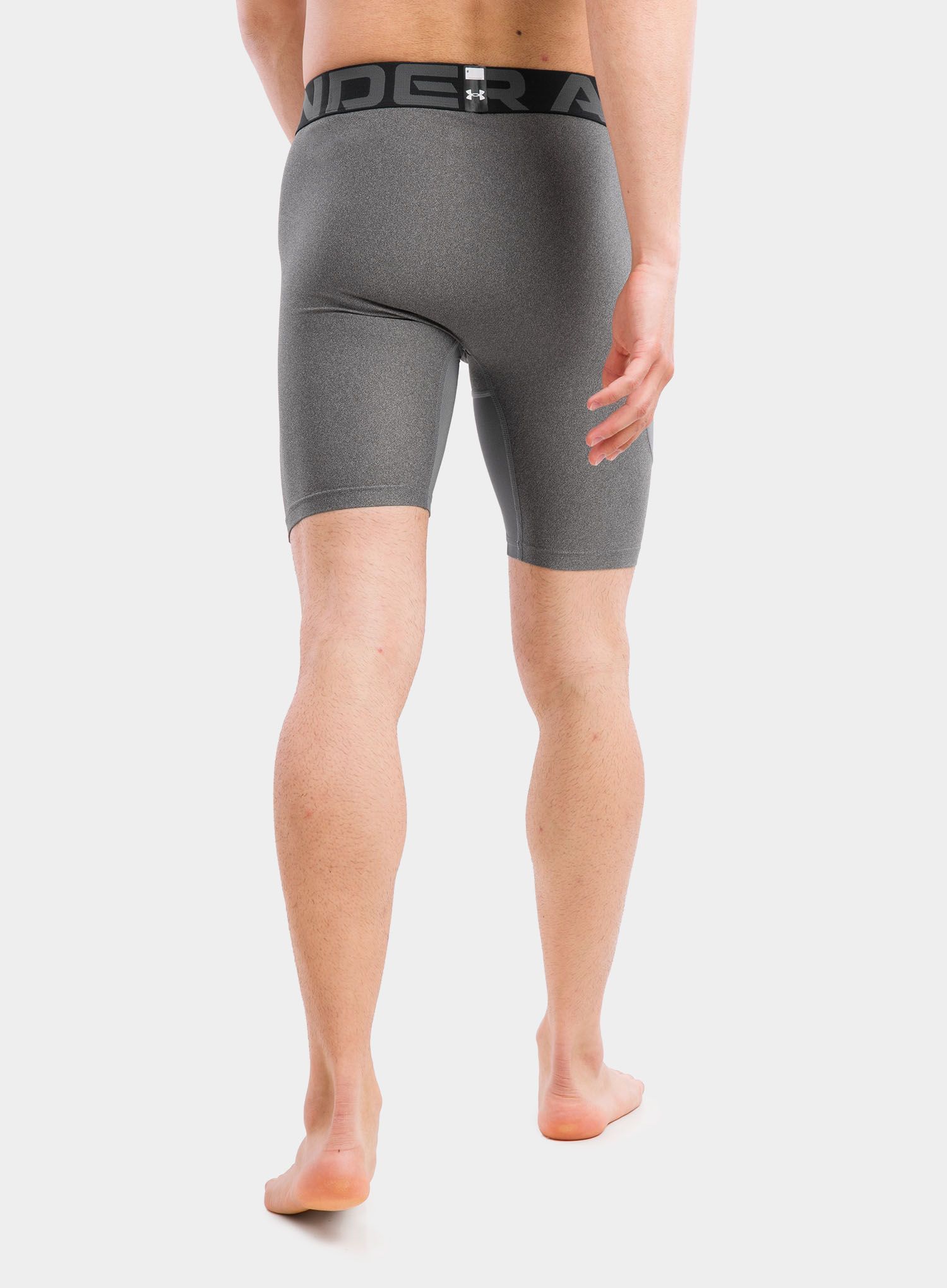 Kraťasy Under Armour HG Armour Shorts - carbon heather/black
