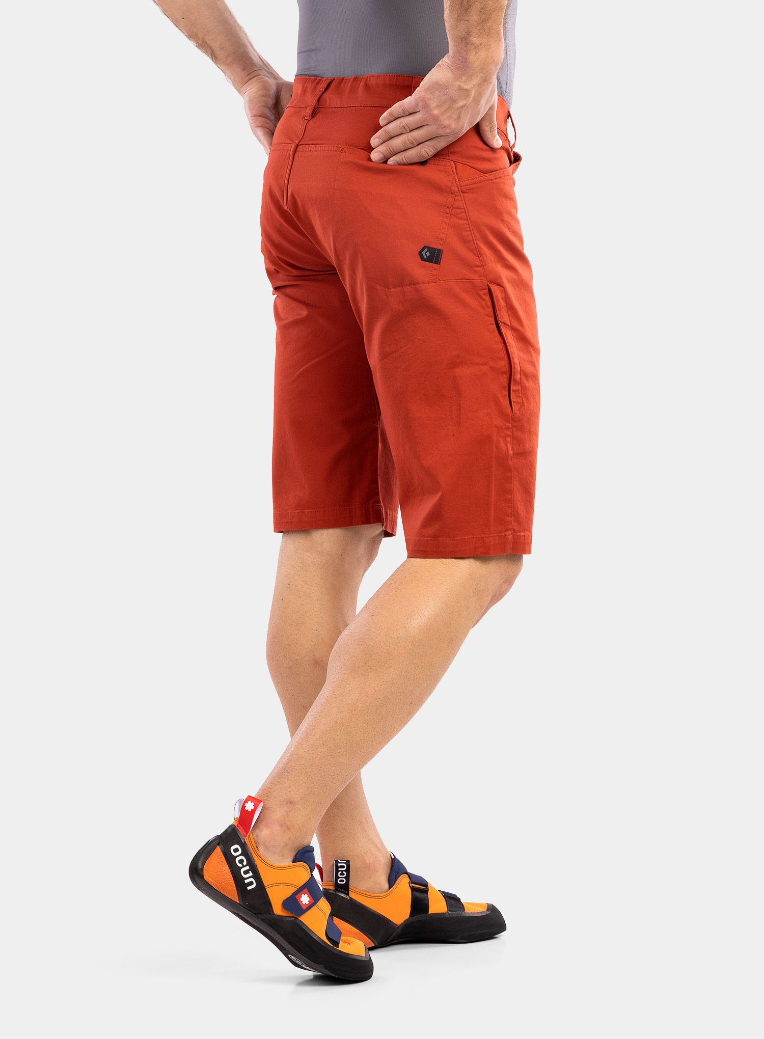Lezecké kraťasy Black Diamond Credo Shorts - red rock