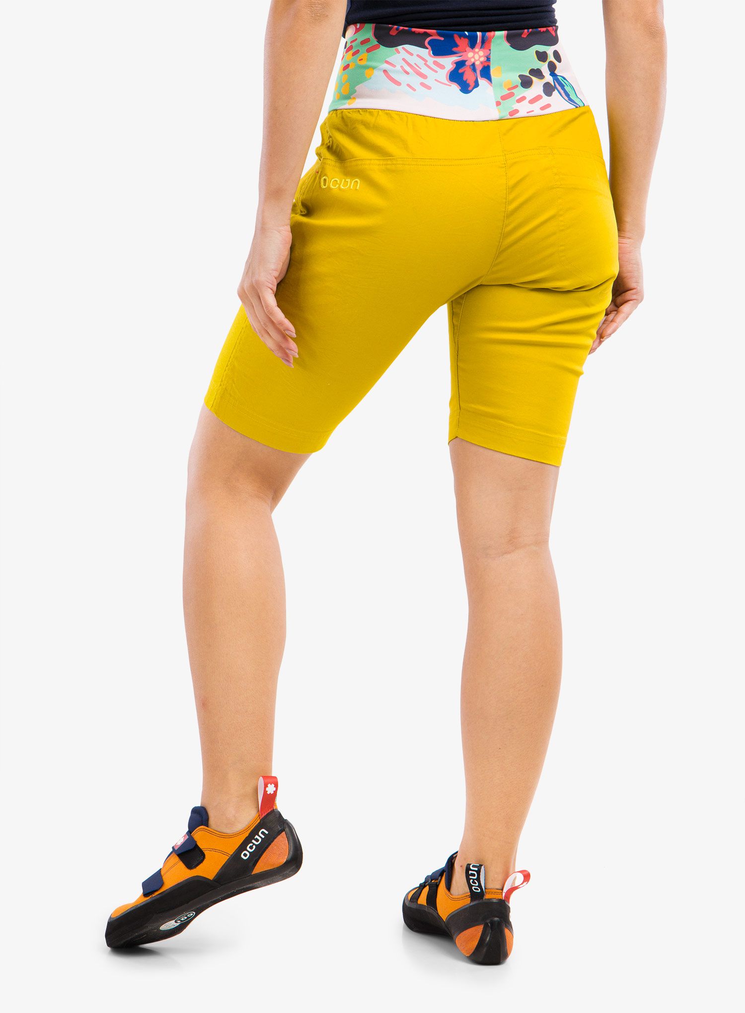 Dámské lezecké kraťasy Ocun Sansa Shorts - yellow antique