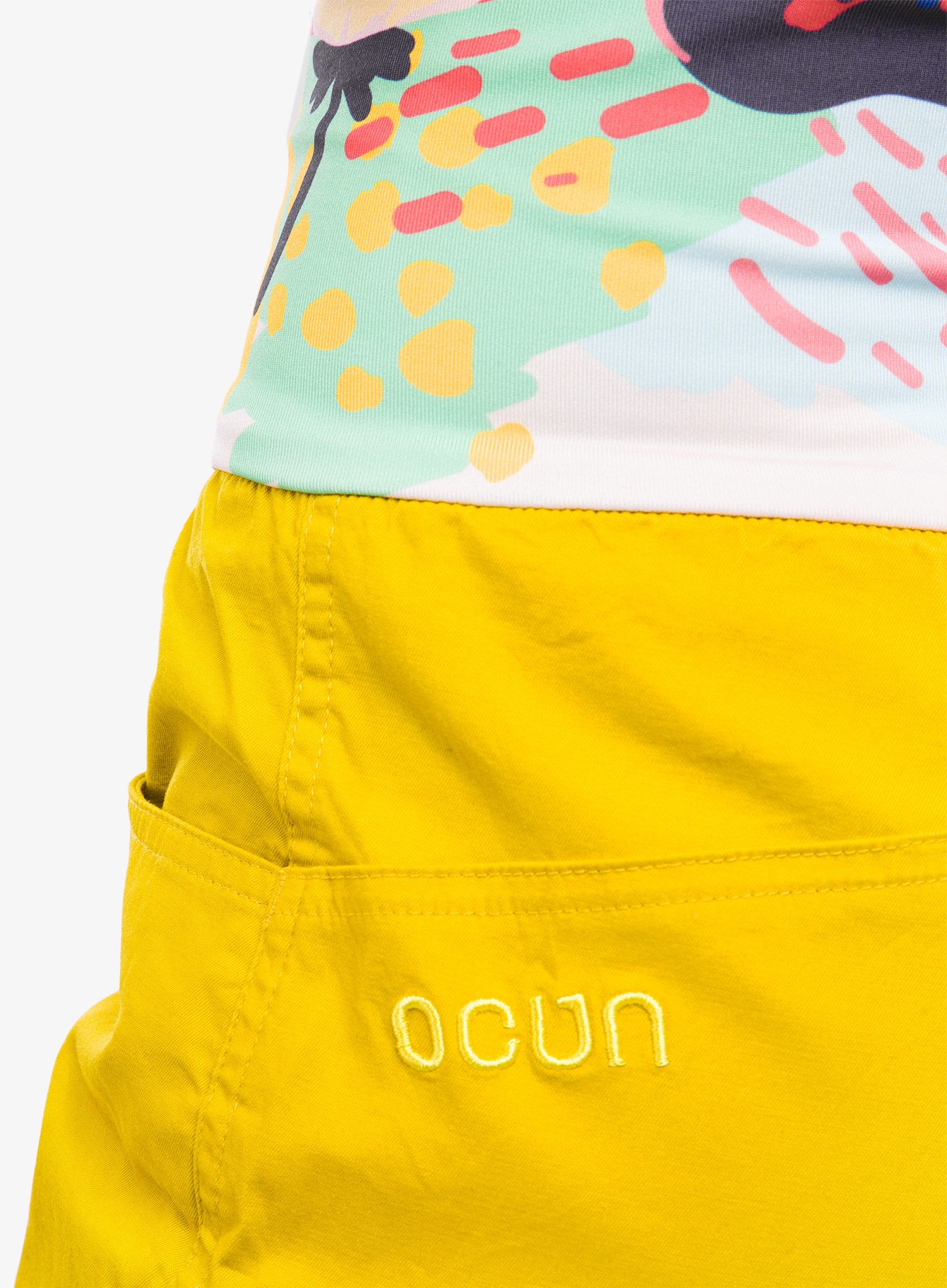 Dámské lezecké kraťasy Ocun Sansa Shorts - yellow antique