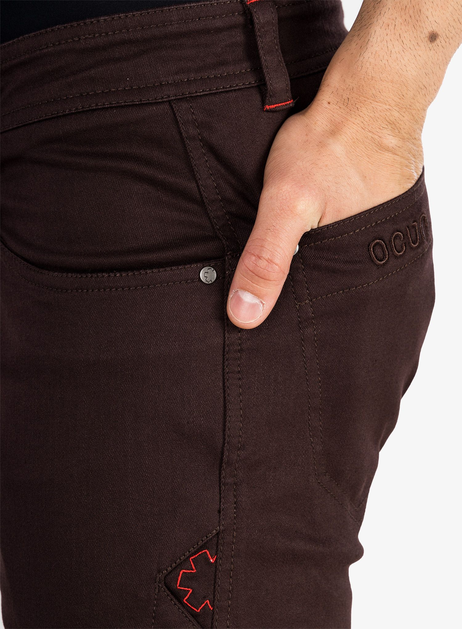 Lezecké kraťasy Ocun Cronos Shorts - brown chocolate
