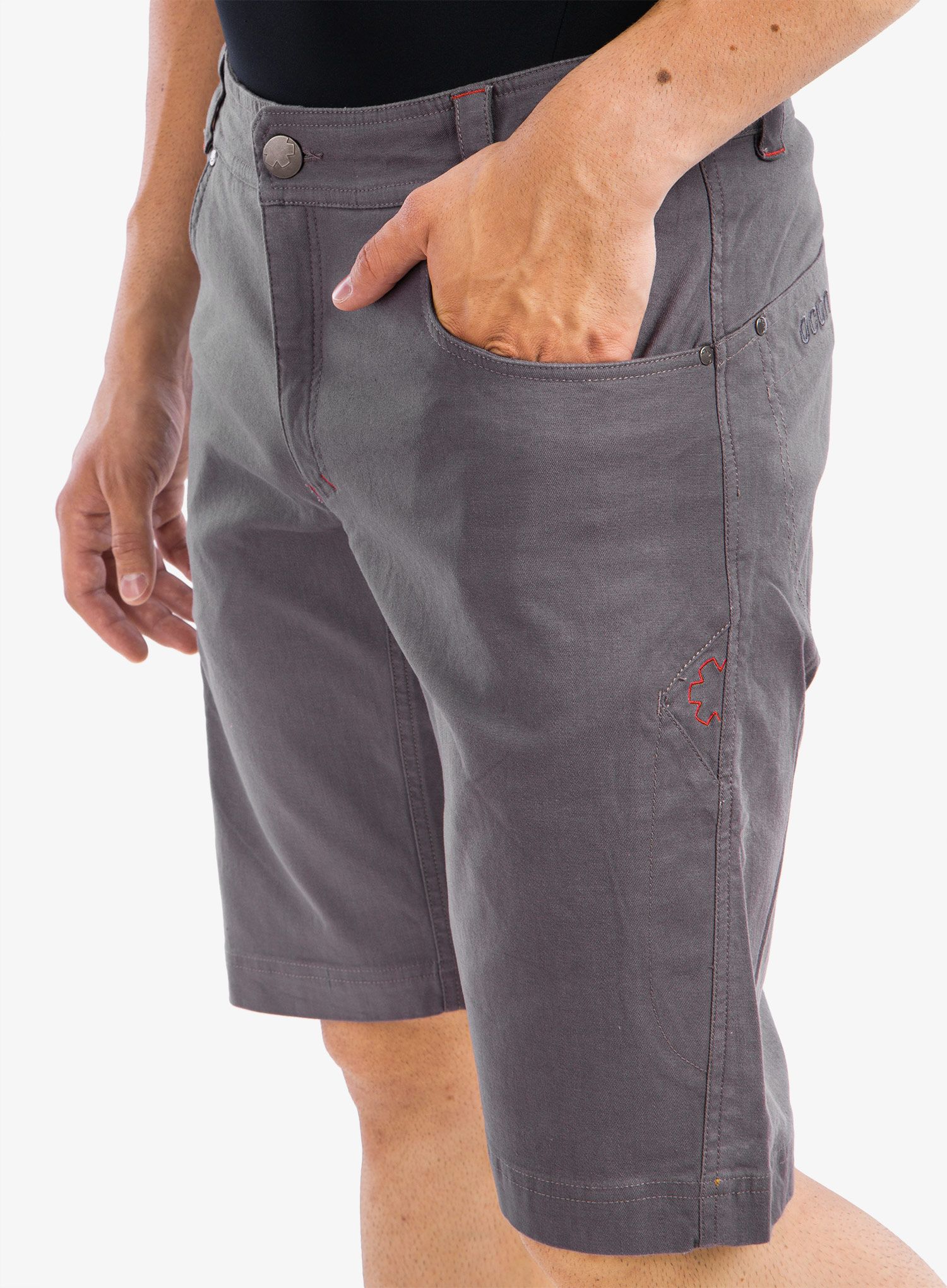 Lezecké kraťasy Ocun Cronos Shorts - grey excalibur