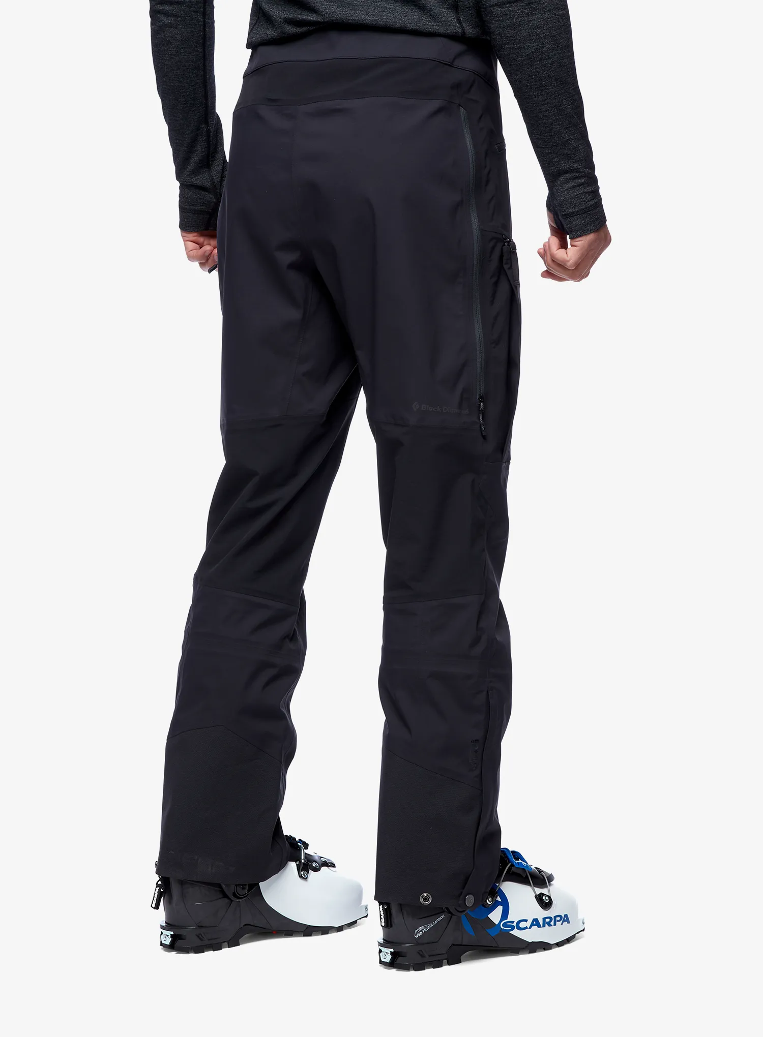 Kalhoty Black Diamond Dawn Patrol Hybrid Pants - black