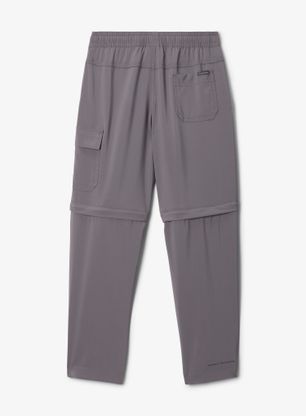 Chlapecké kalhoty Columbia Silver Ridge Utility Convertible Pant - city grey
