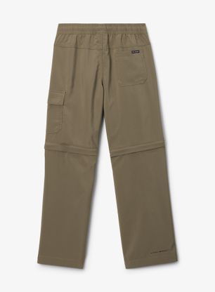 Chlapecké kalhoty Columbia Silver Ridge Utility Convertible Pant - stone green