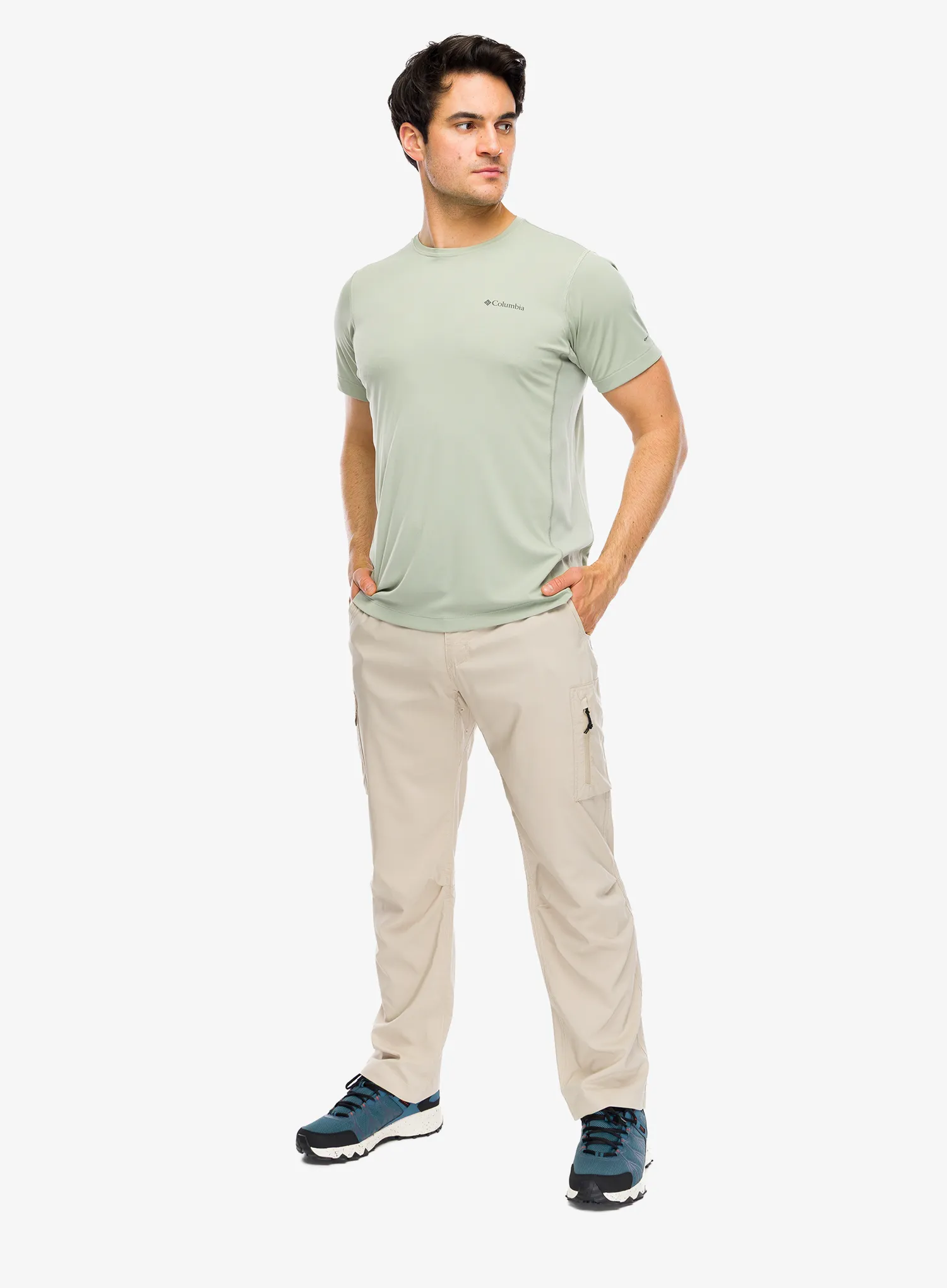 Kalhoty Columbia Silver Ridge Utility Pant Short - ancient fossil