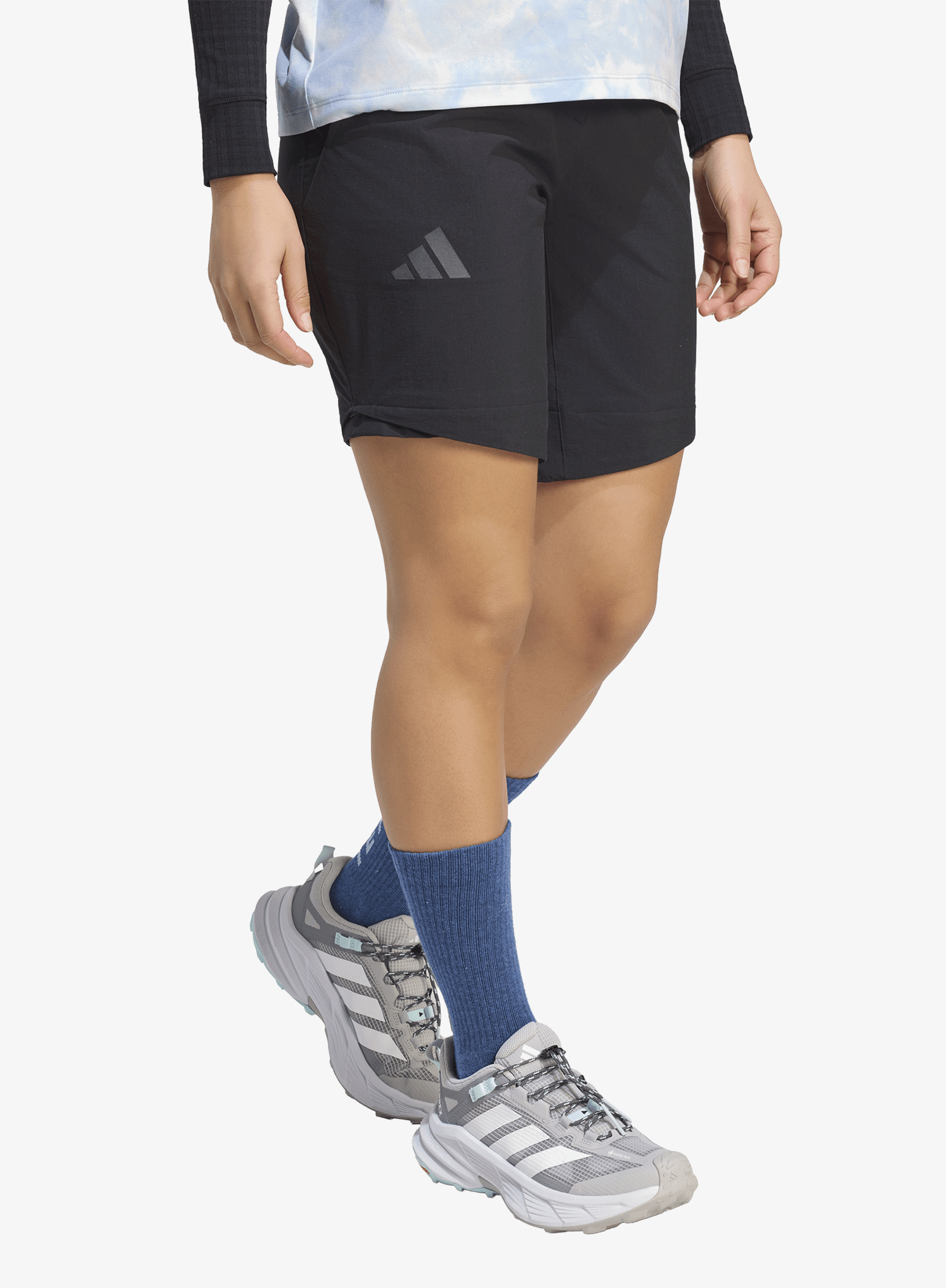 Kalhoty dámské adidas TERREX Multi Zip-Off Joggers - black/black