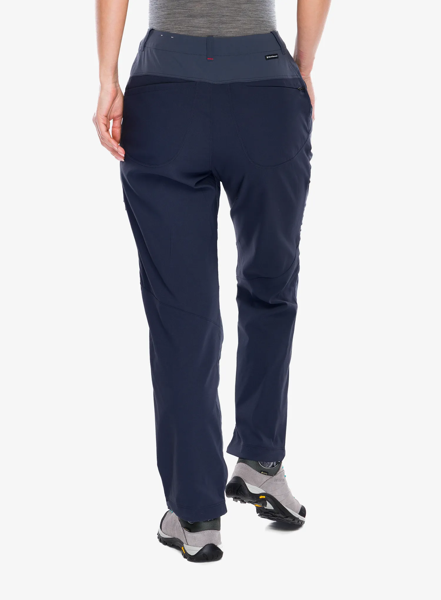 Kalhoty dámské Black Diamond Pursuit Hybrid Pants - charcoal