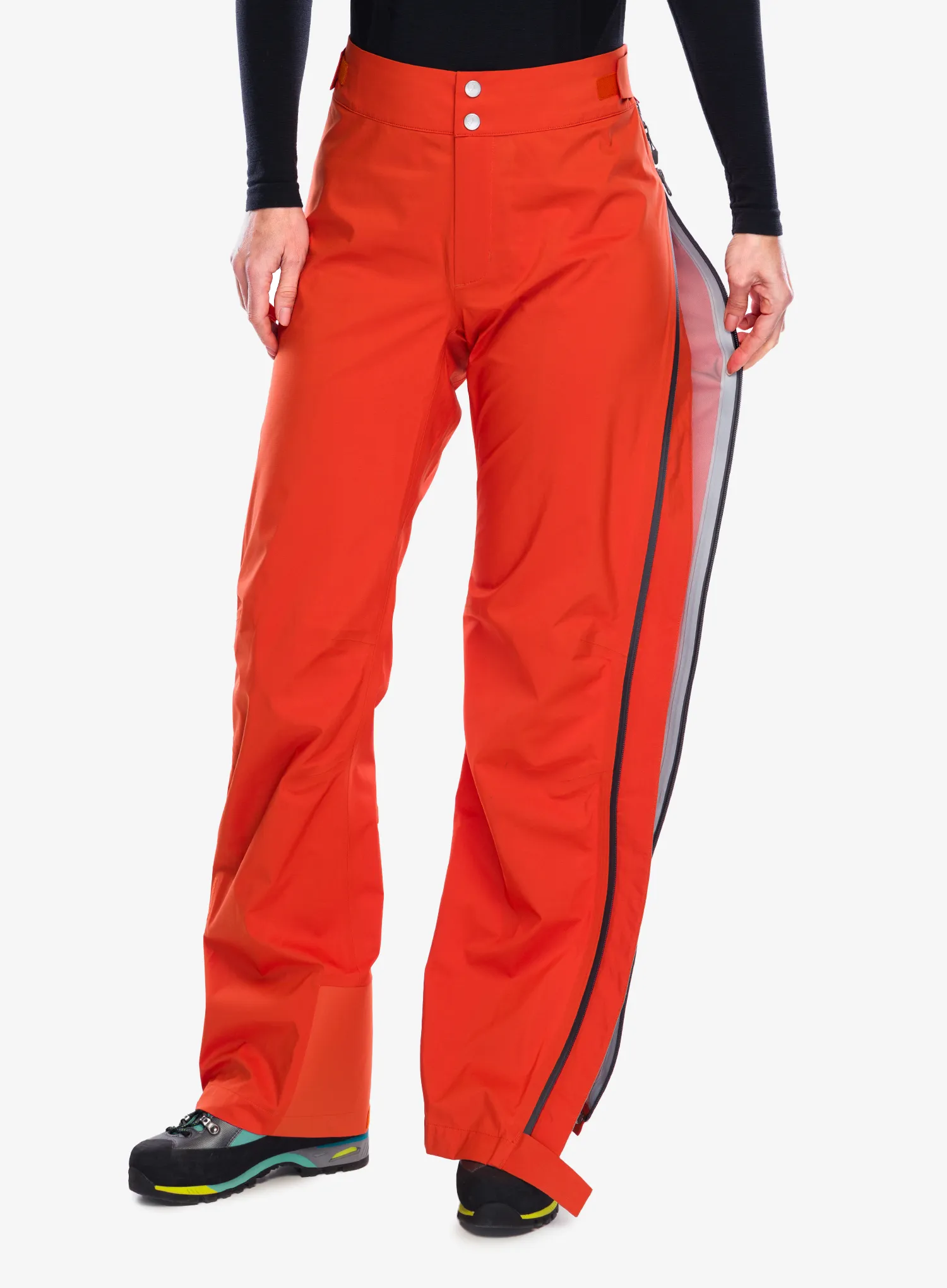 Dámské kalhoty Fjallraven Bergtagen Lite Eco-Shell Trs - h.orange