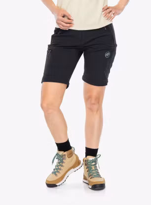 Kalhoty dámské Mammut Runbold IV Zip Off Pants - black