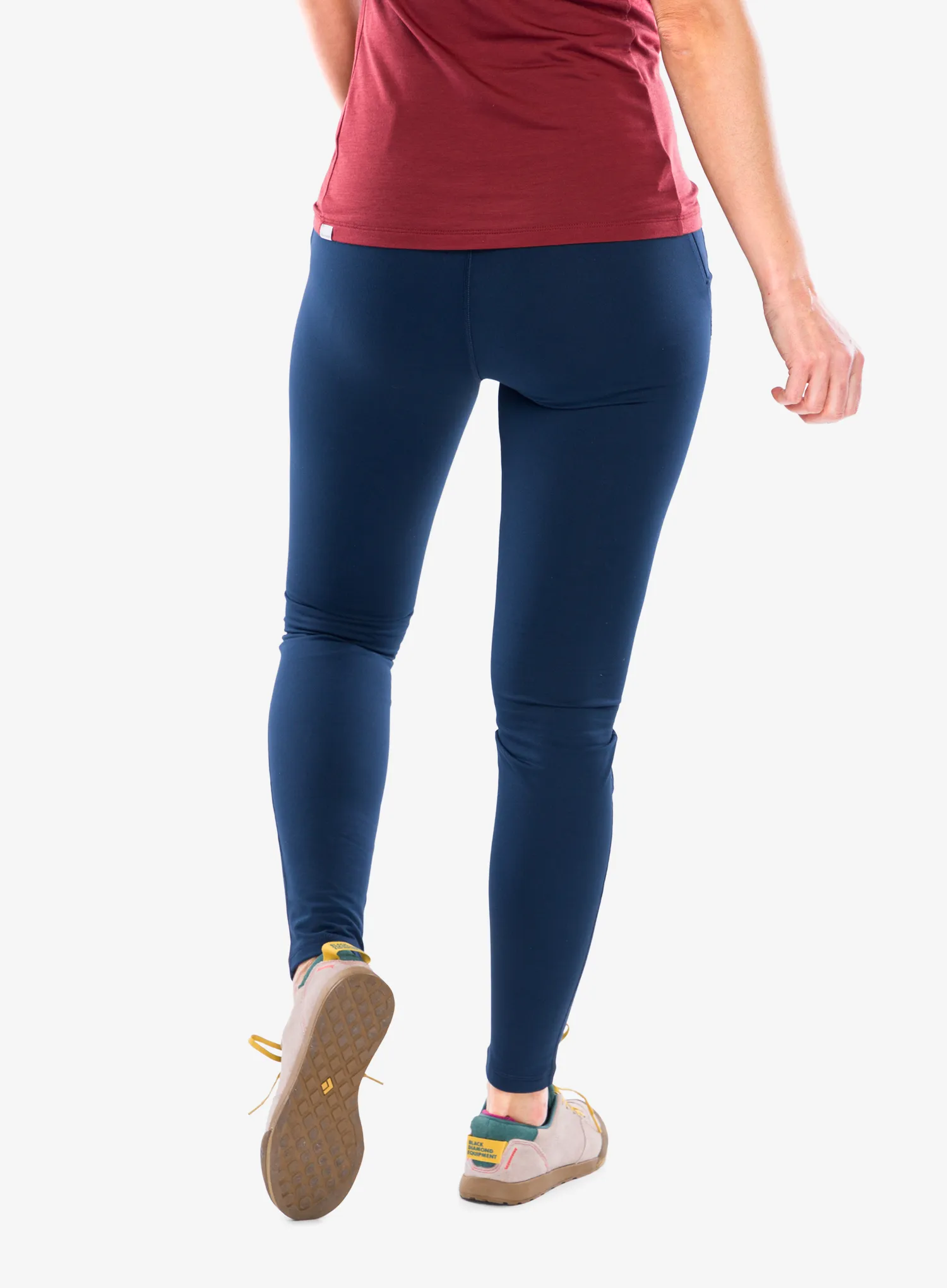 Kalhoty dámské Royal Robbins Backcountry Pro Winter Legging - deep blue