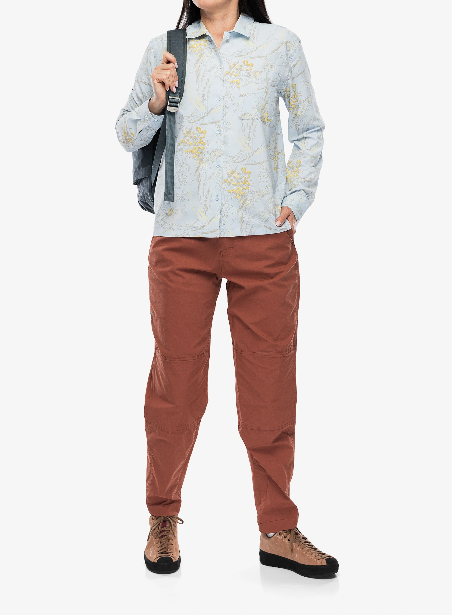Kalhoty dámské Royal Robbins Wilder Pant - mahogany