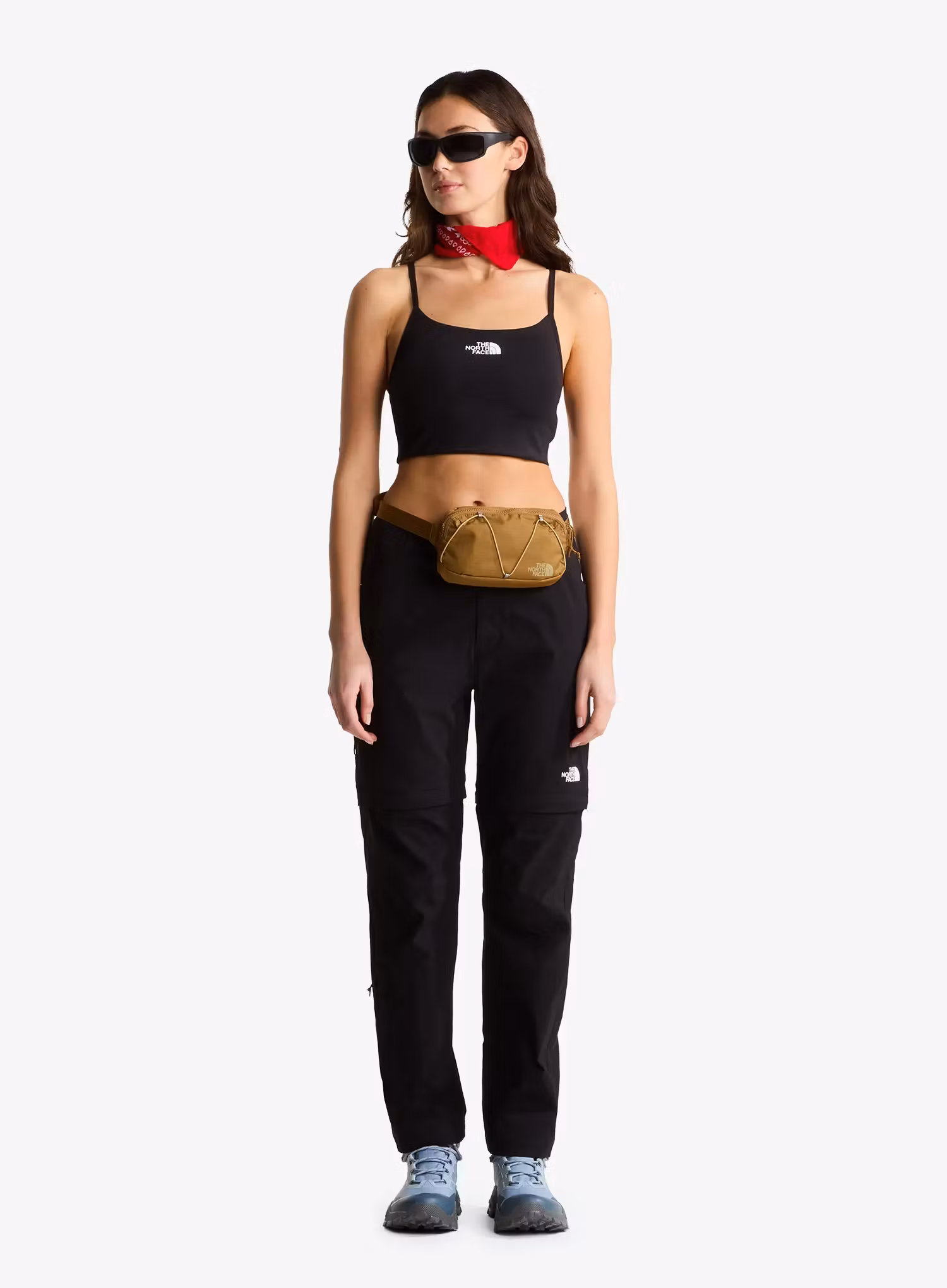 Kalhoty dámské The North Face Exploration Reg Straight Convertible Pant - tnf black
