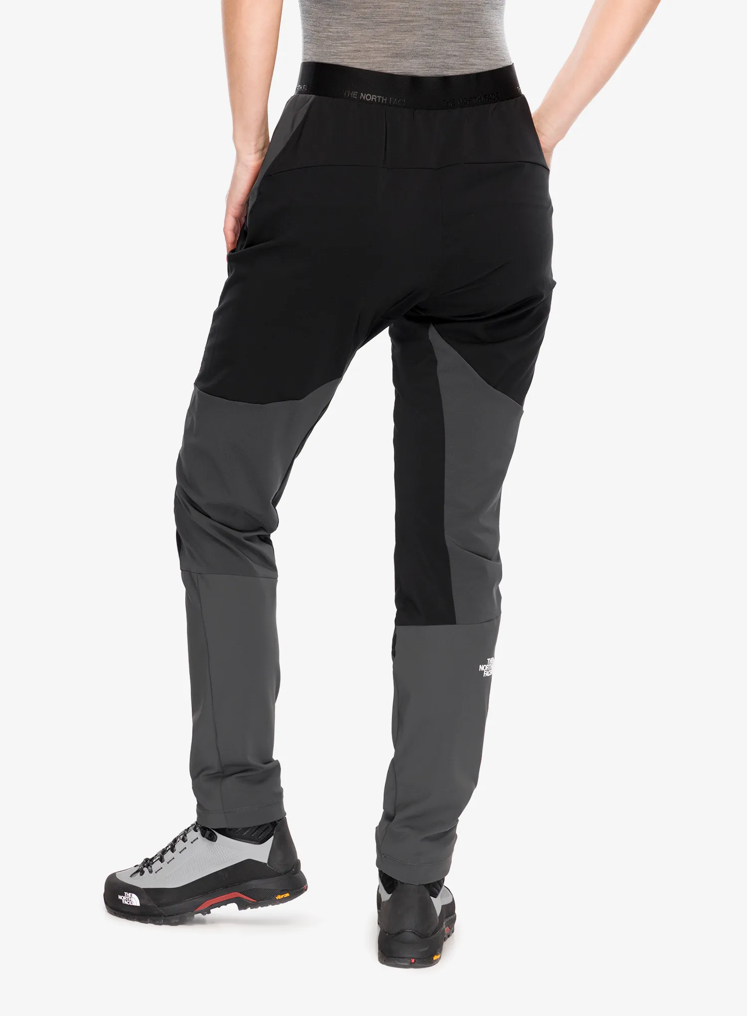 Kalhoty dámské The North Face Felik Slim Tapered Pant - tnf black/asphalt grey
