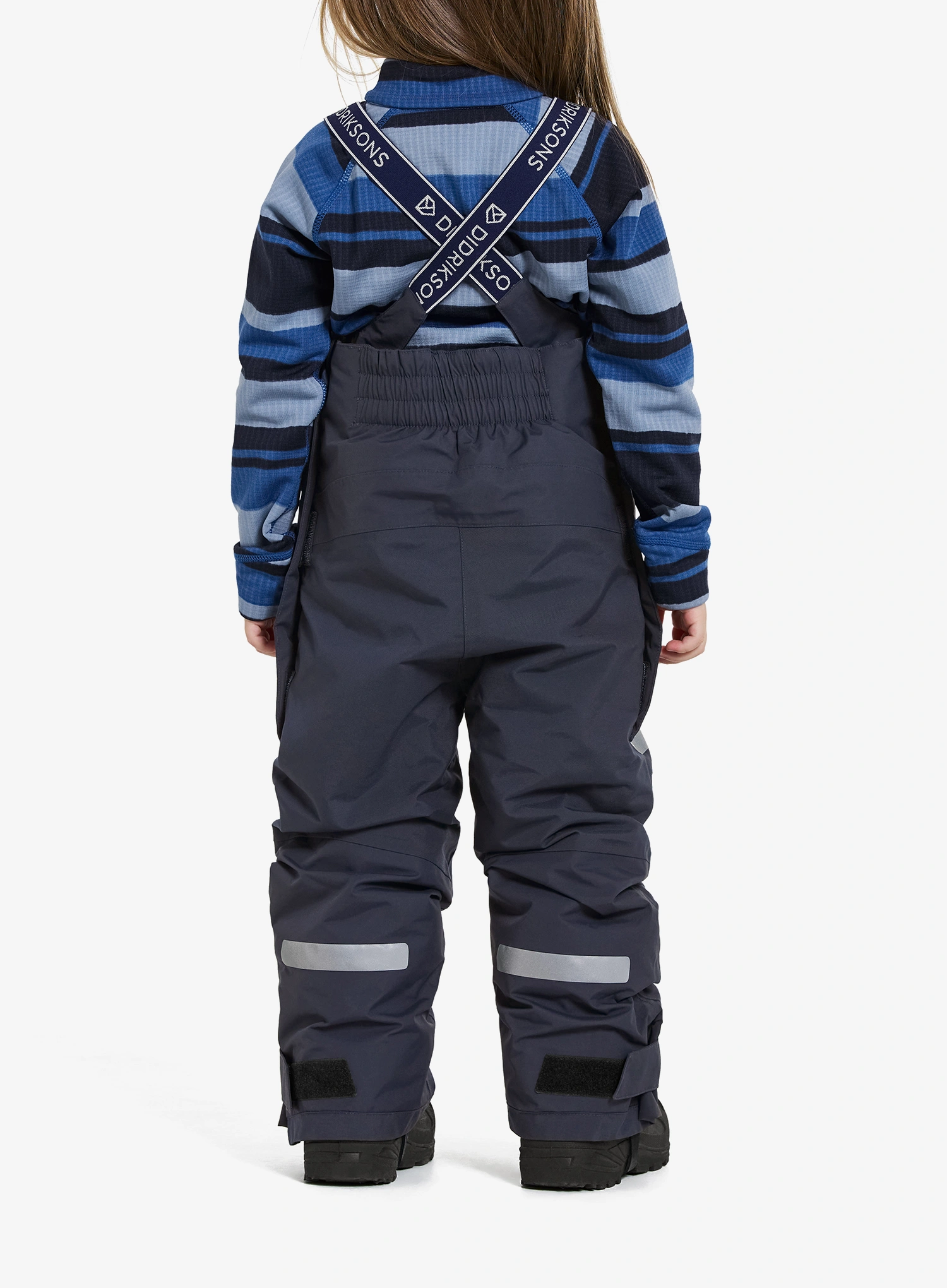 Dětské kalhoty Didriksons Bjarven Bib Pant 2 - navy