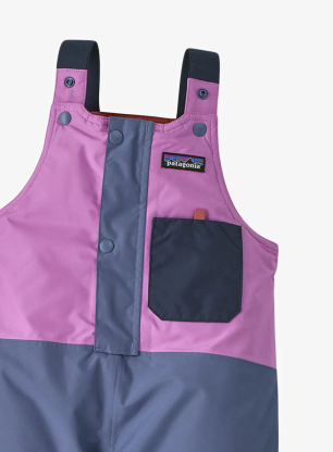 Dětské kalhoty Patagonia Baby Snow Pile Bibs - brisk purple
