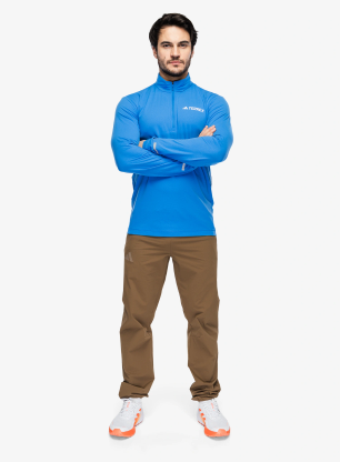 Běžecké kalhoty adidas TERREX Xperior Clima 365 Light Pants - brown oxide